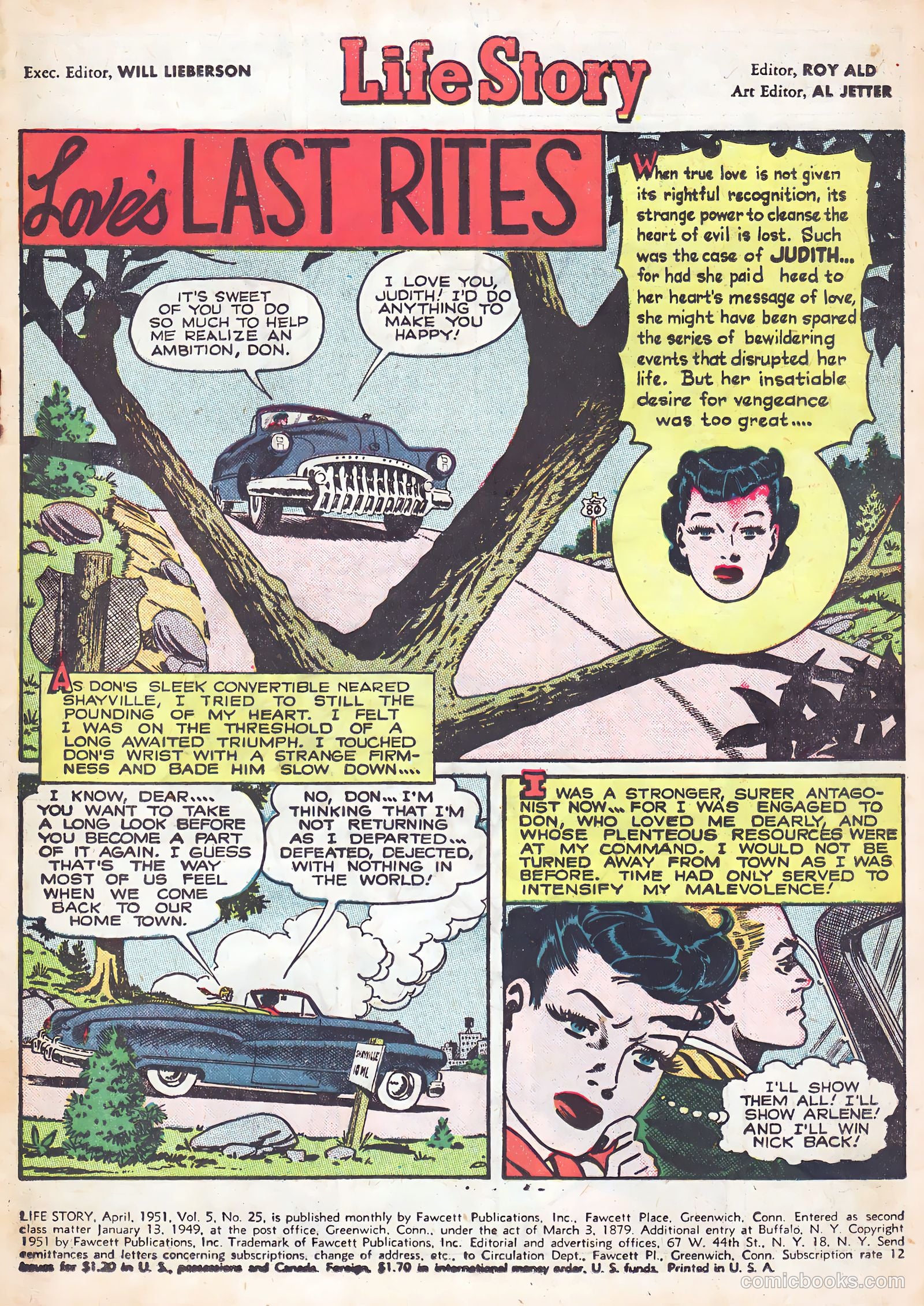 Life Story #25 (1951) — page 3 of 36