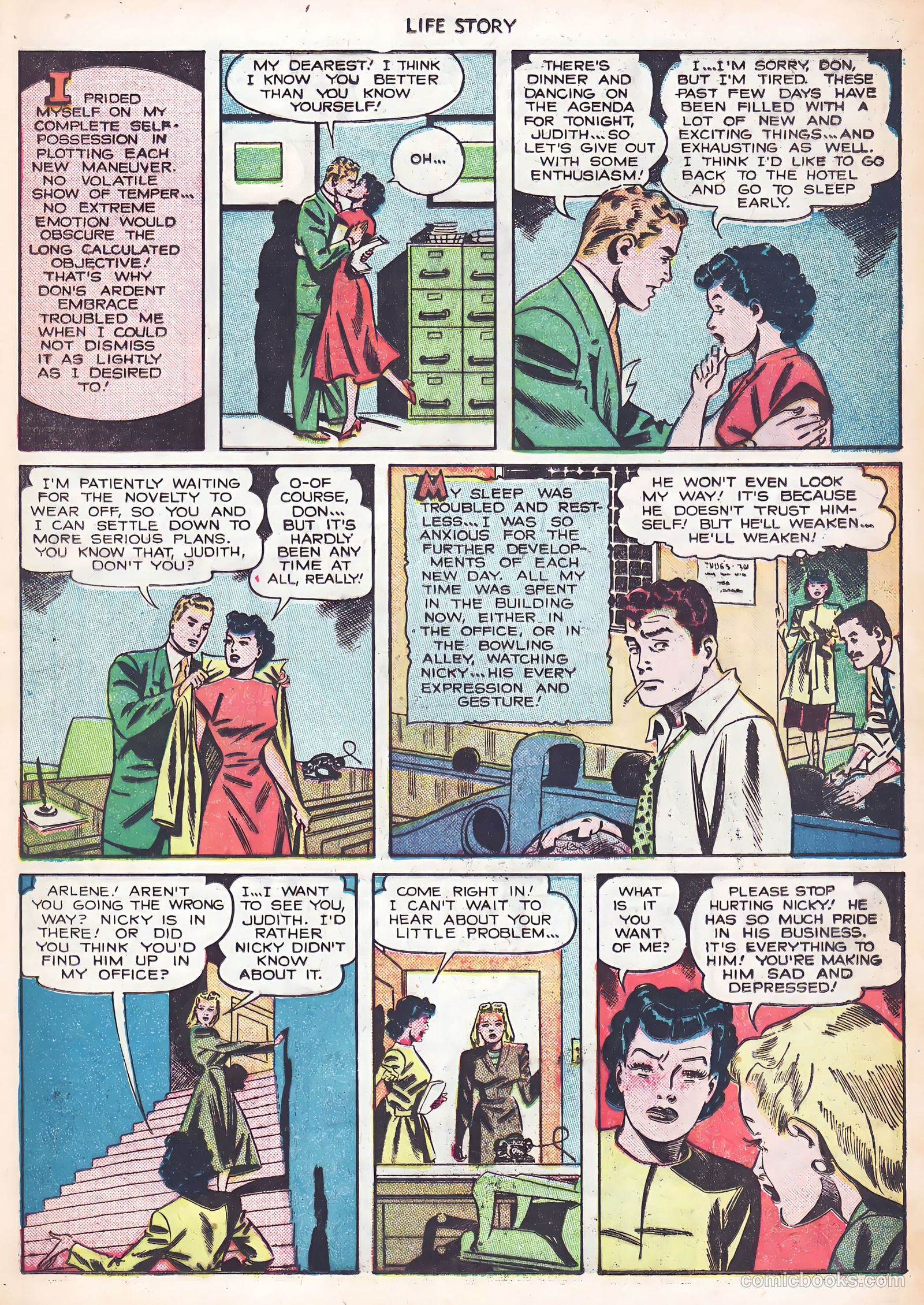 Life Story #25 (1951) — page 9 of 36