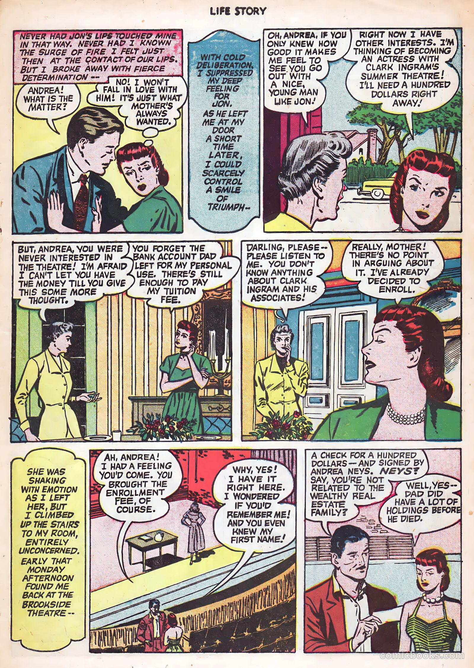 Life Story #25 (1951) — page 19 of 36