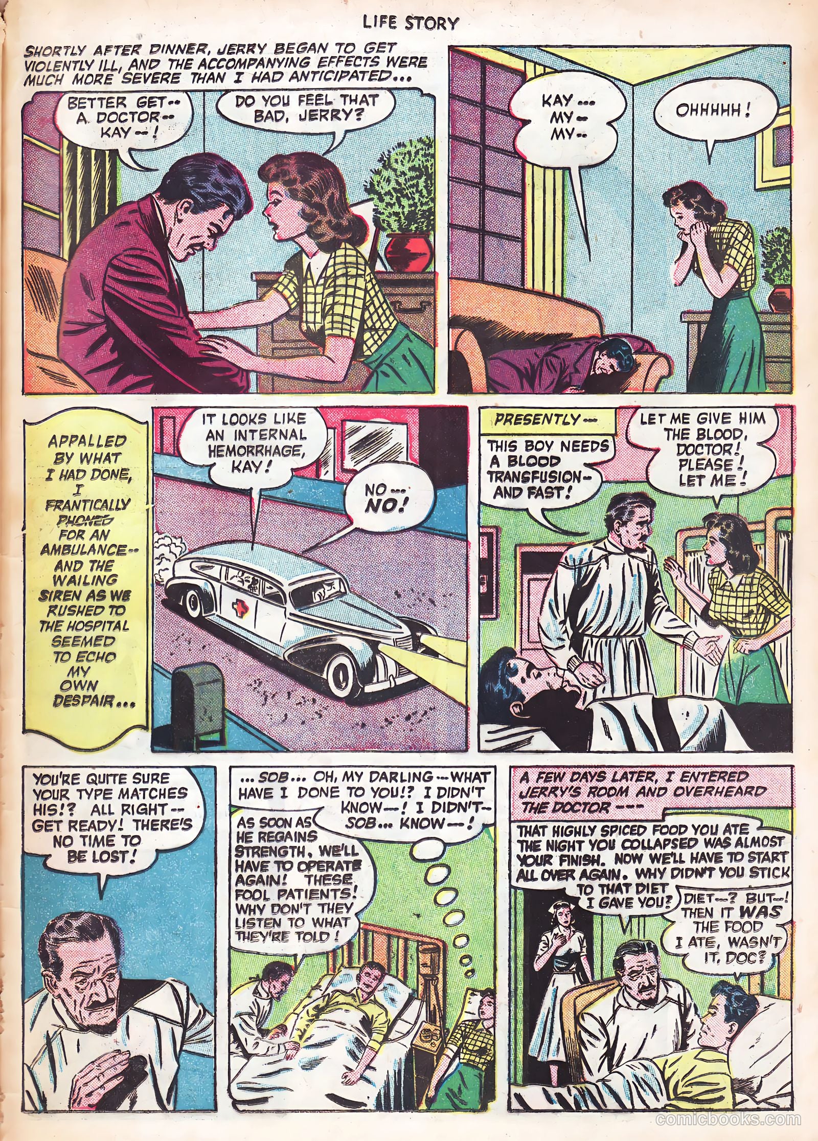 Life Story #25 (1951) — page 33 of 36