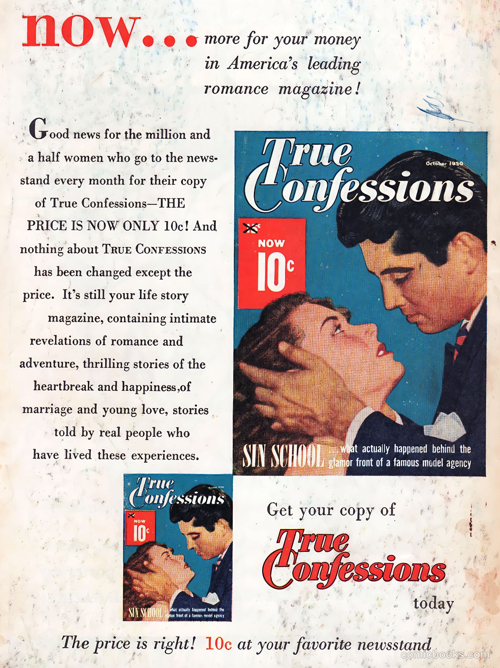 Life Story #25 (1951) — page 36 of 36