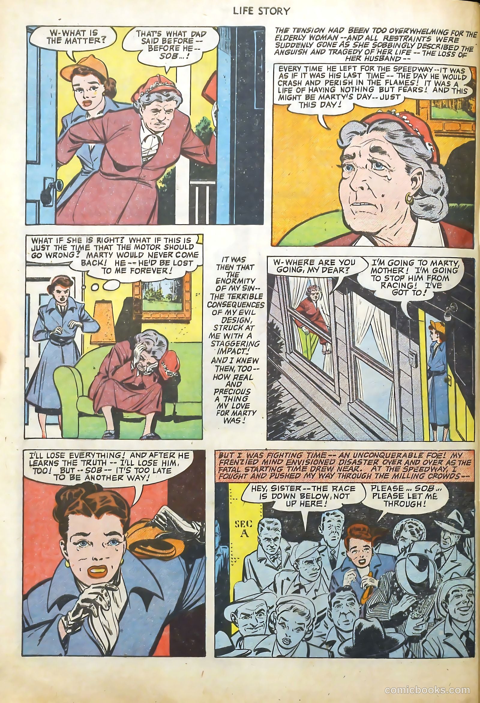Life Story #26 (1951) — page 22 of 36