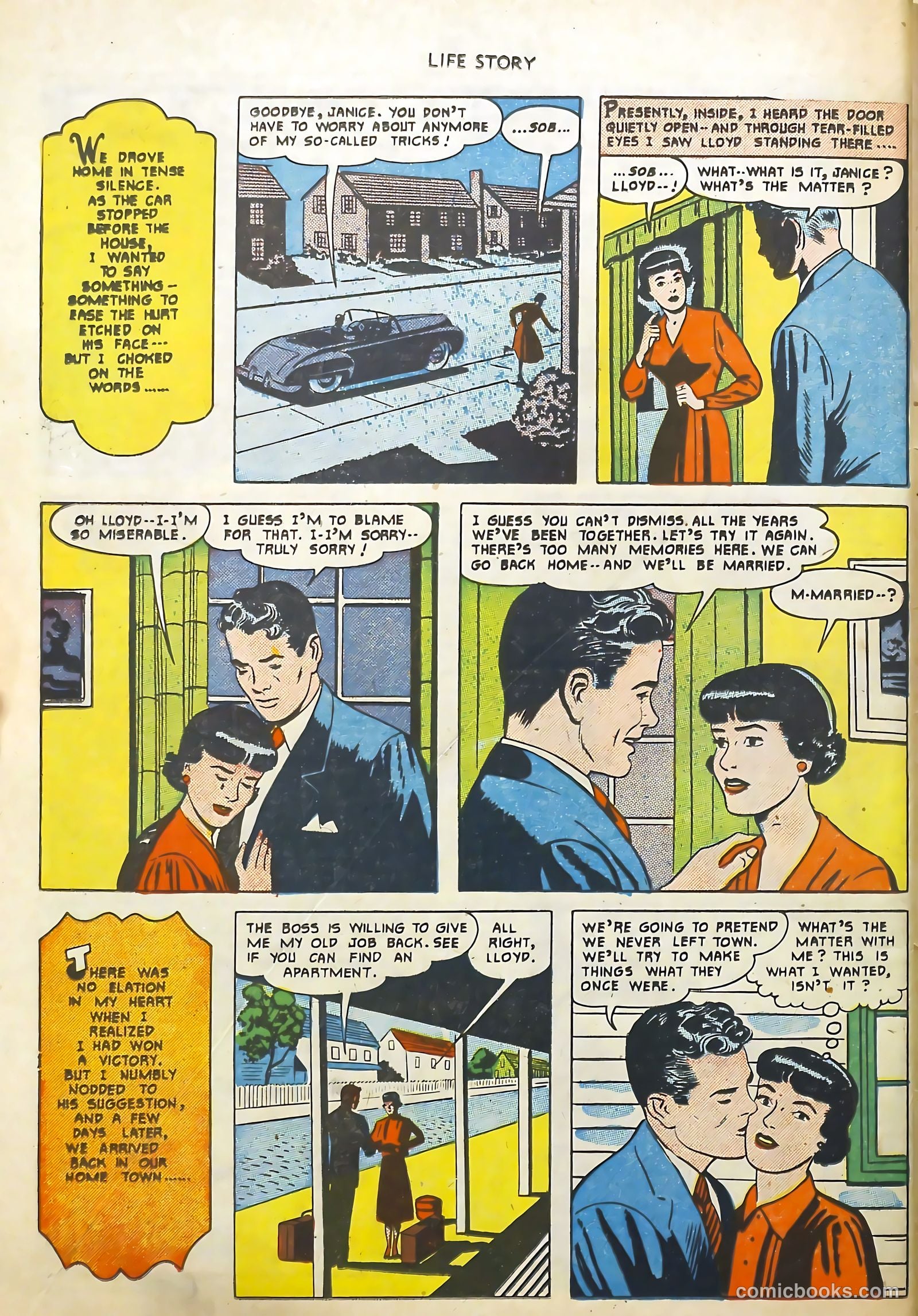 Life Story #26 (1951) — page 32 of 36