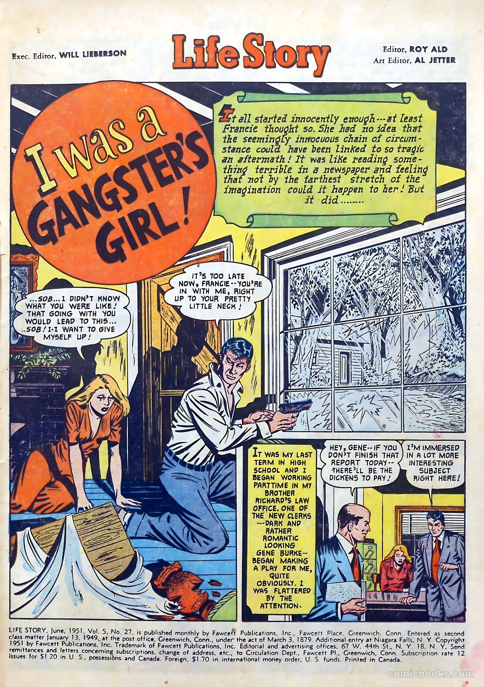 Life Story #27 (1951) — page 3 of 36