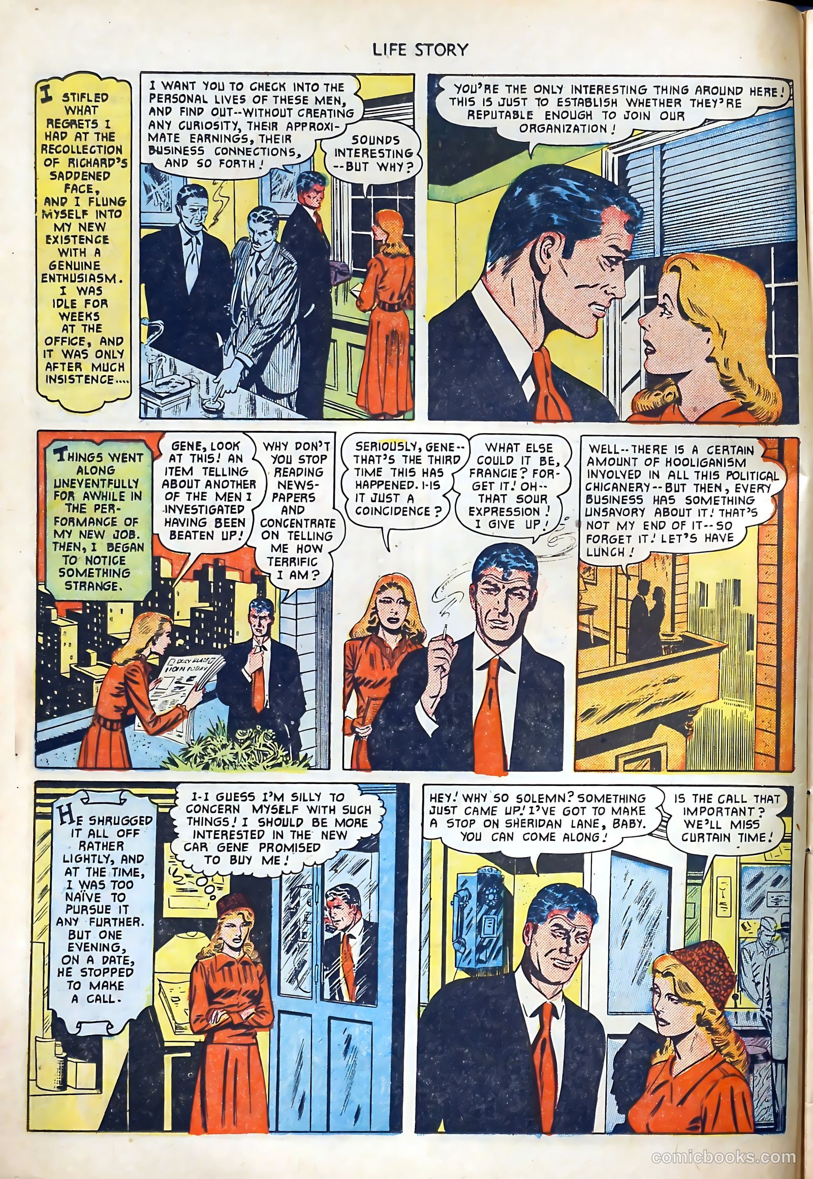 Life Story #27 (1951) — page 8 of 36