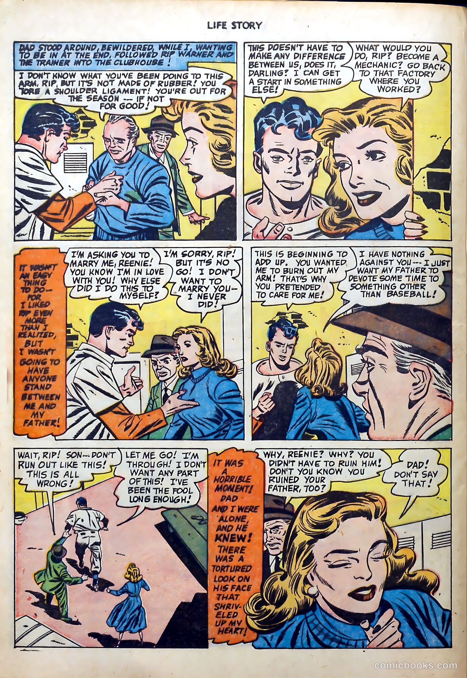 Life Story #27 (1951) — page 22 of 36