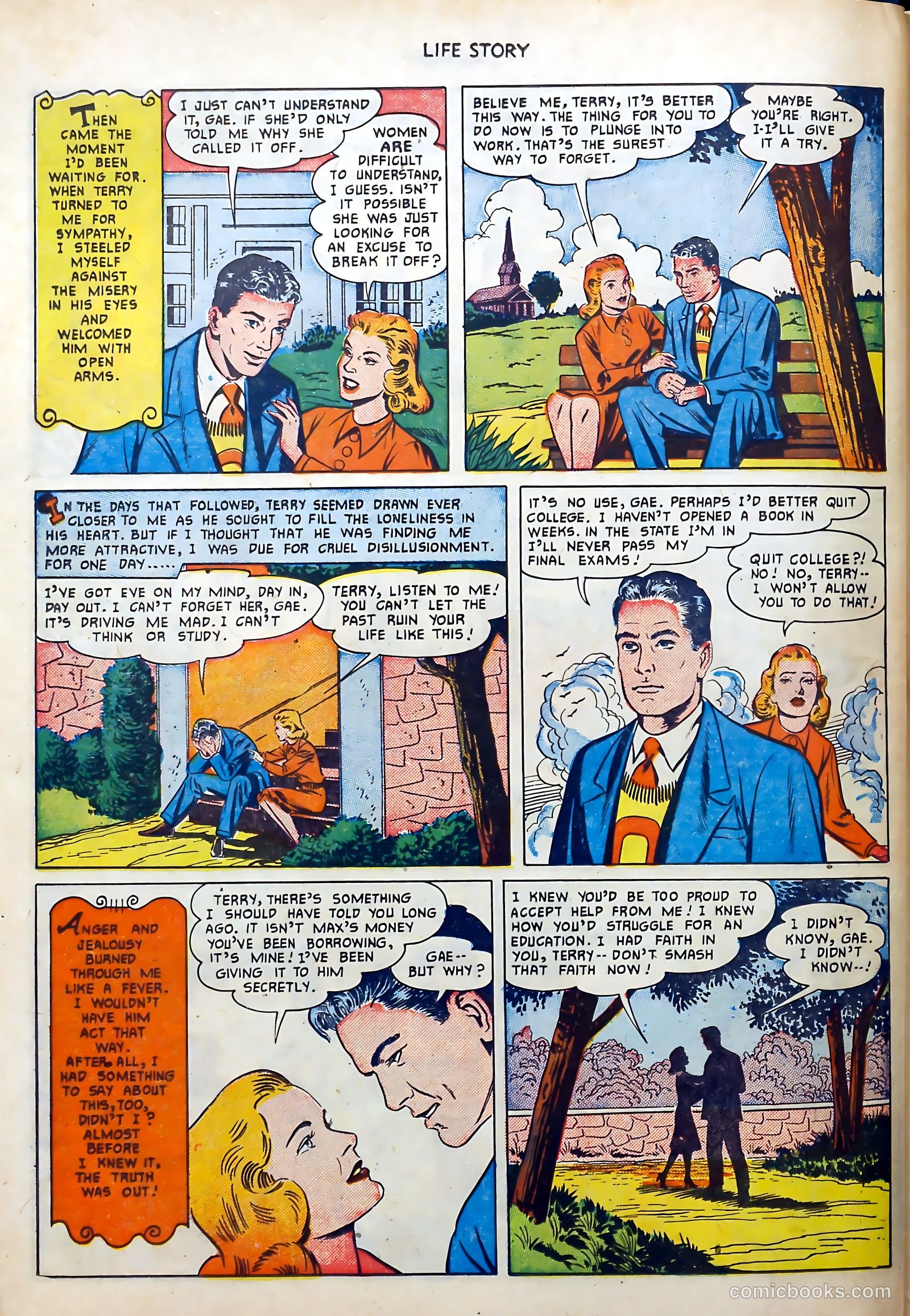 Life Story #27 (1951) — page 32 of 36
