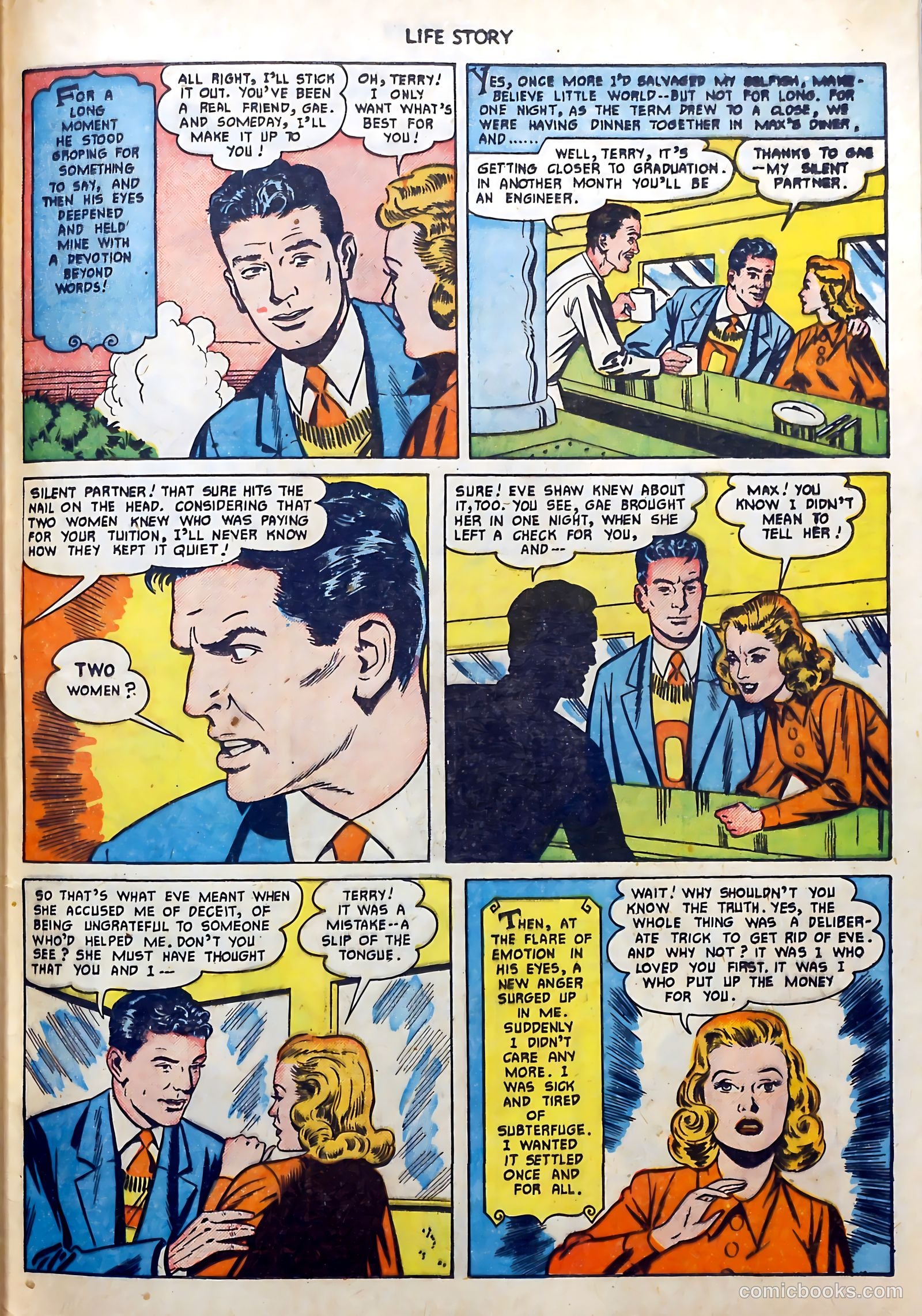 Life Story #27 (1951) — page 33 of 36