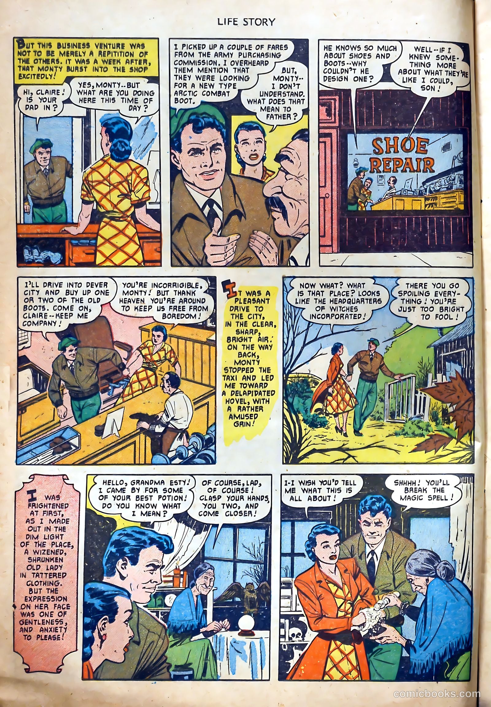 Life Story #28 (1951) — page 6 of 36