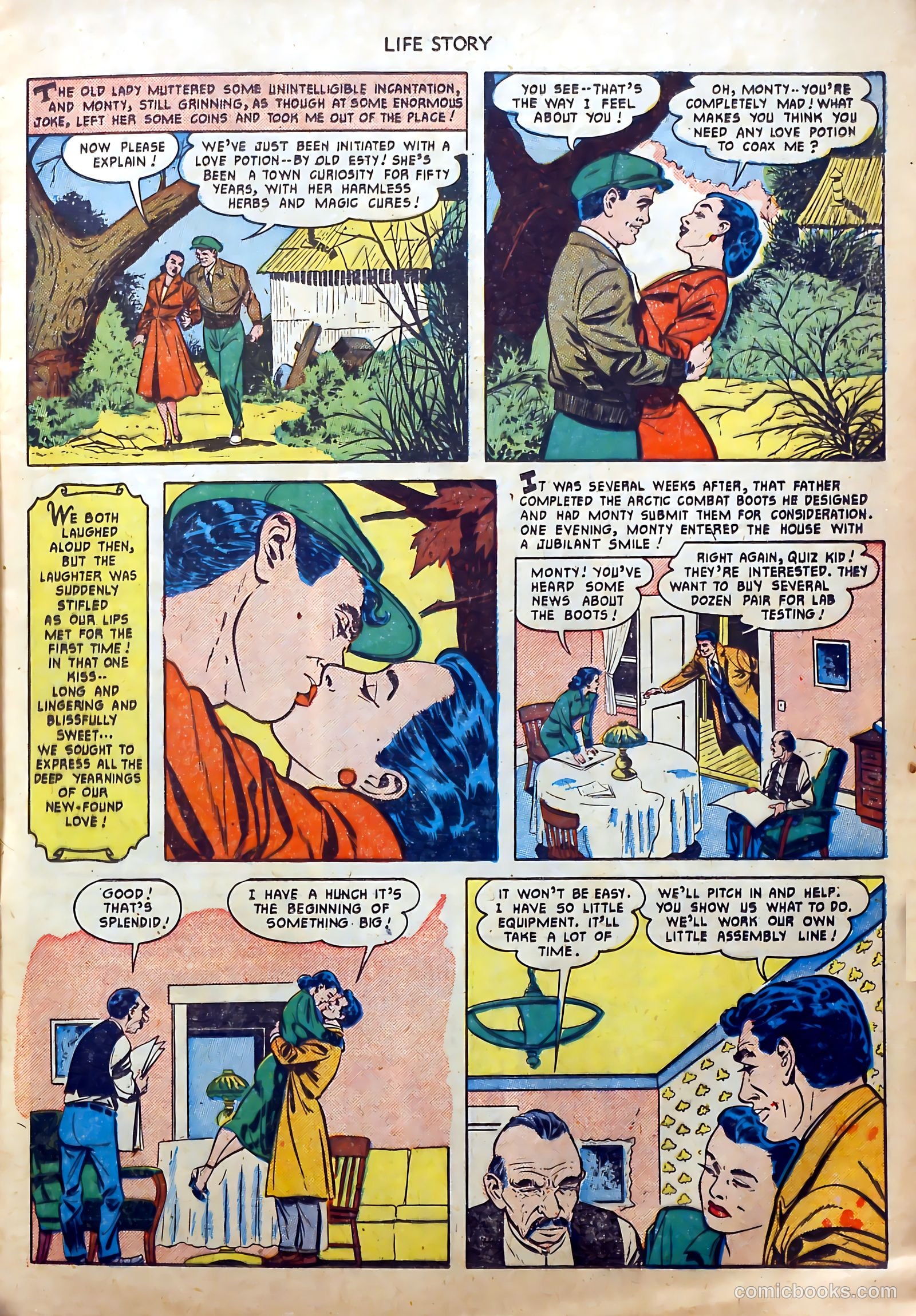 Life Story #28 (1951) — page 7 of 36
