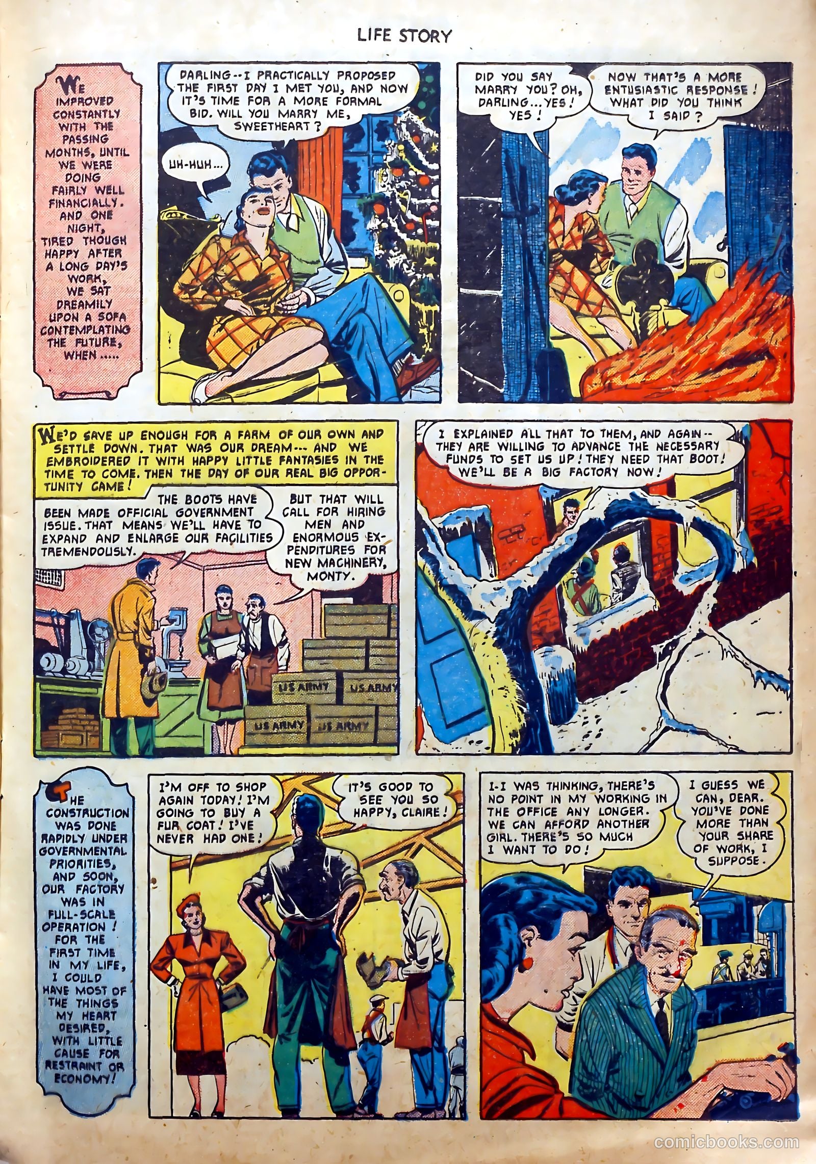 Life Story #28 (1951) — page 9 of 36