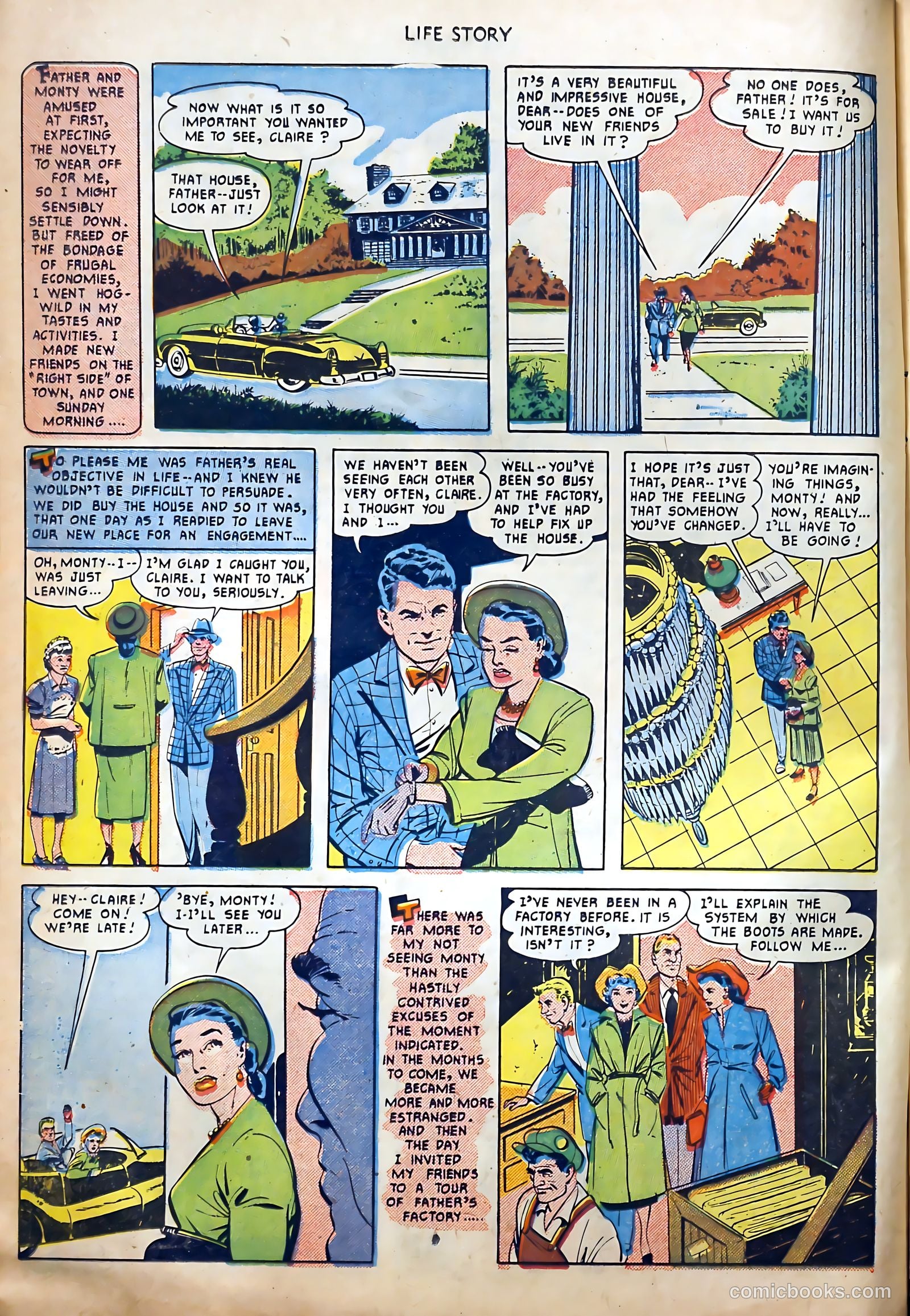 Life Story #28 (1951) — page 10 of 36