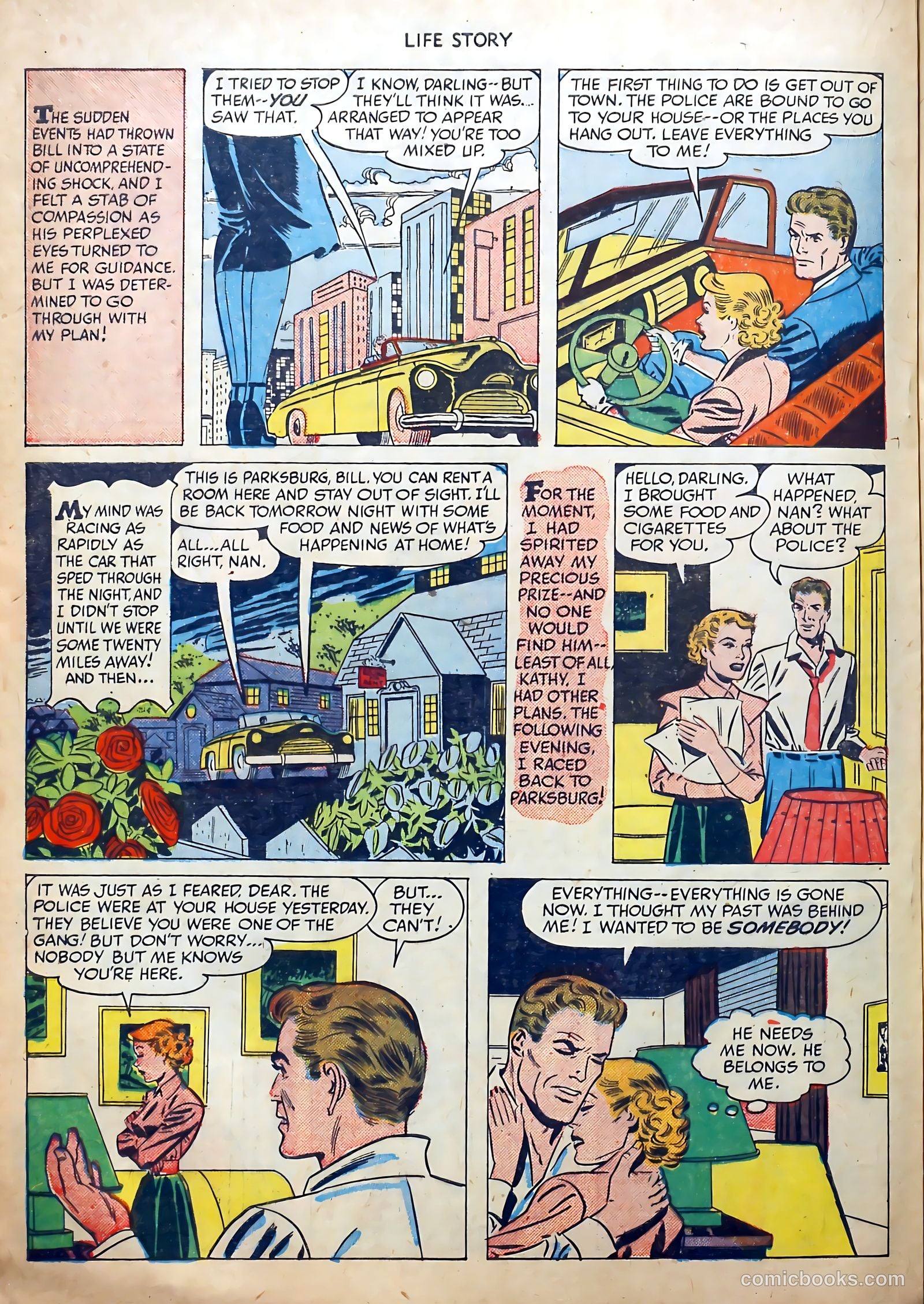 Life Story #28 (1951) — page 20 of 36