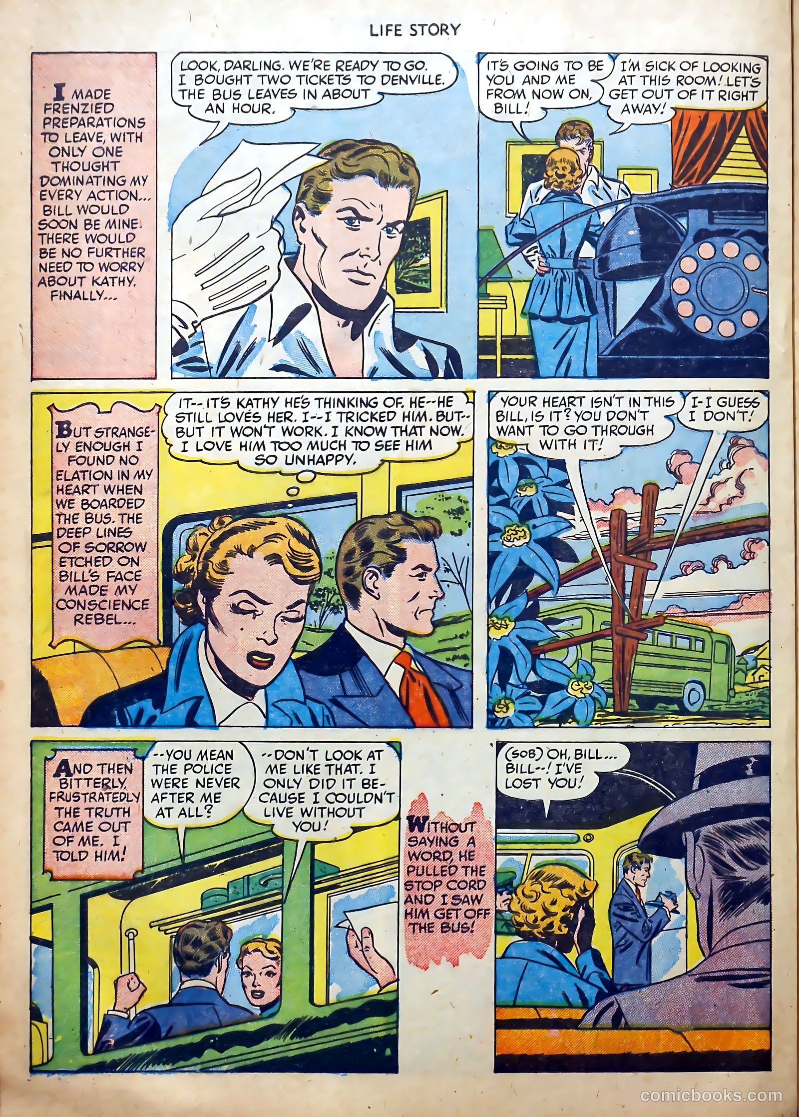 Life Story #28 (1951) — page 22 of 36