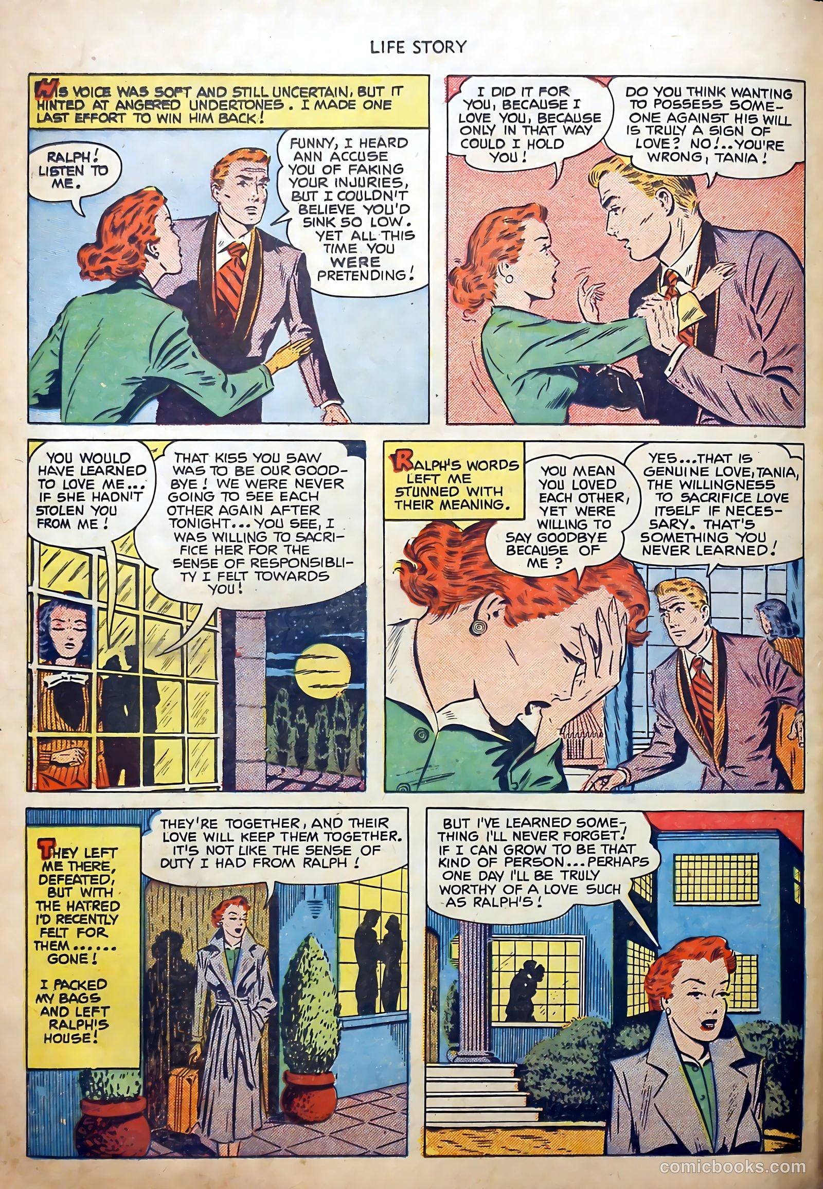 Life Story #28 (1951) — page 34 of 36