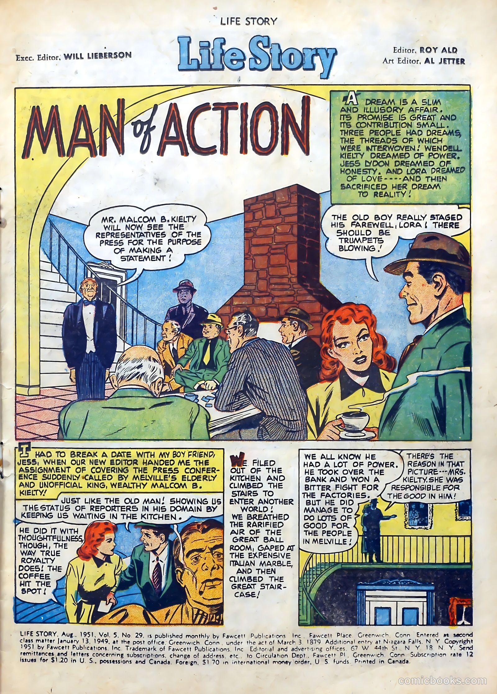 Life Story #29 (1951) — page 3 of 36