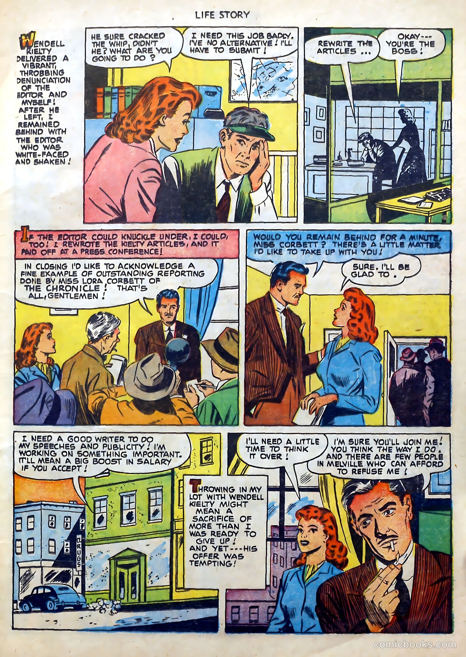 Life Story #29 (1951) — page 7 of 36