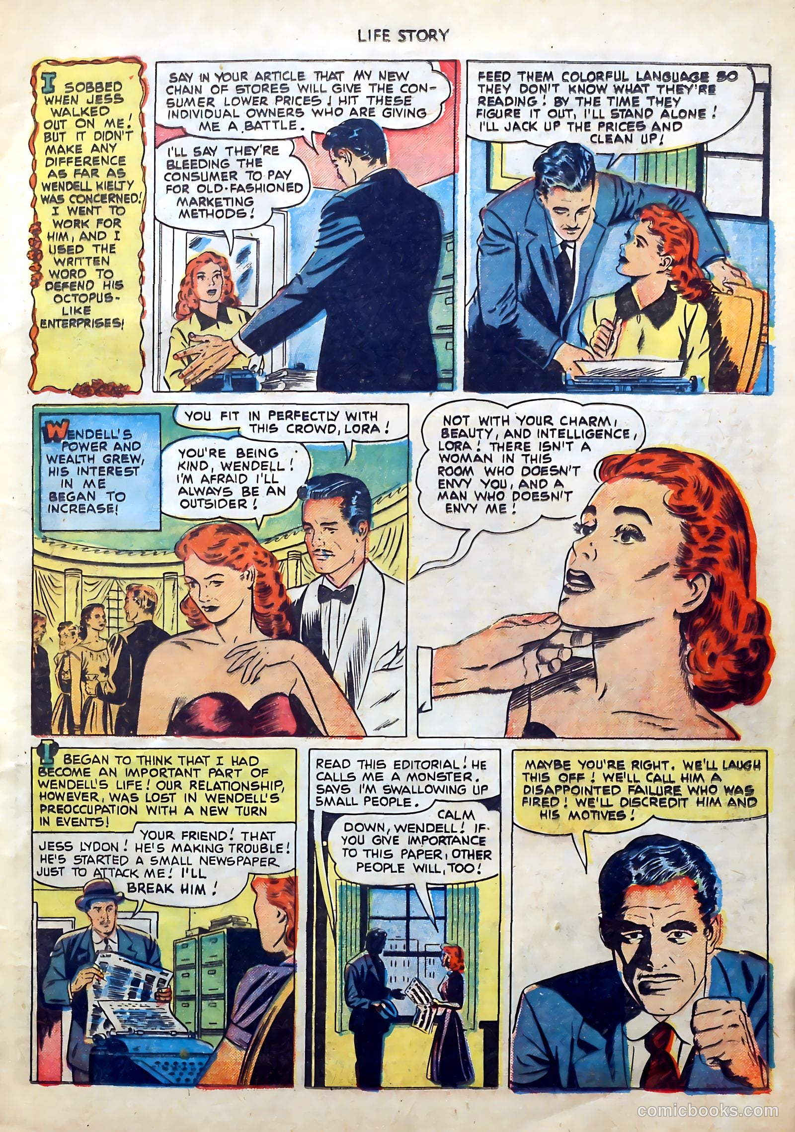 Life Story #29 (1951) — page 9 of 36