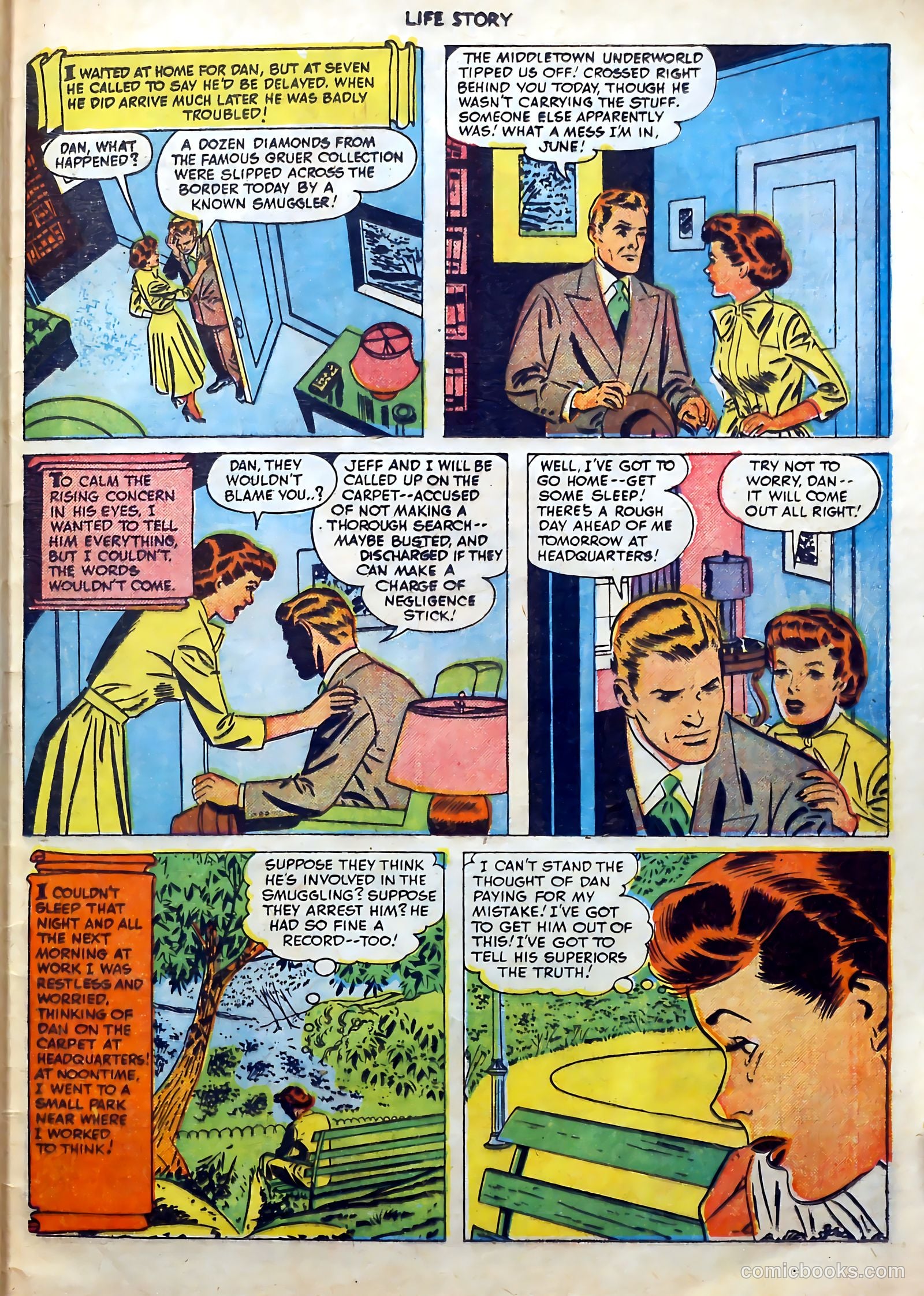 Life Story #29 (1951) — page 33 of 36