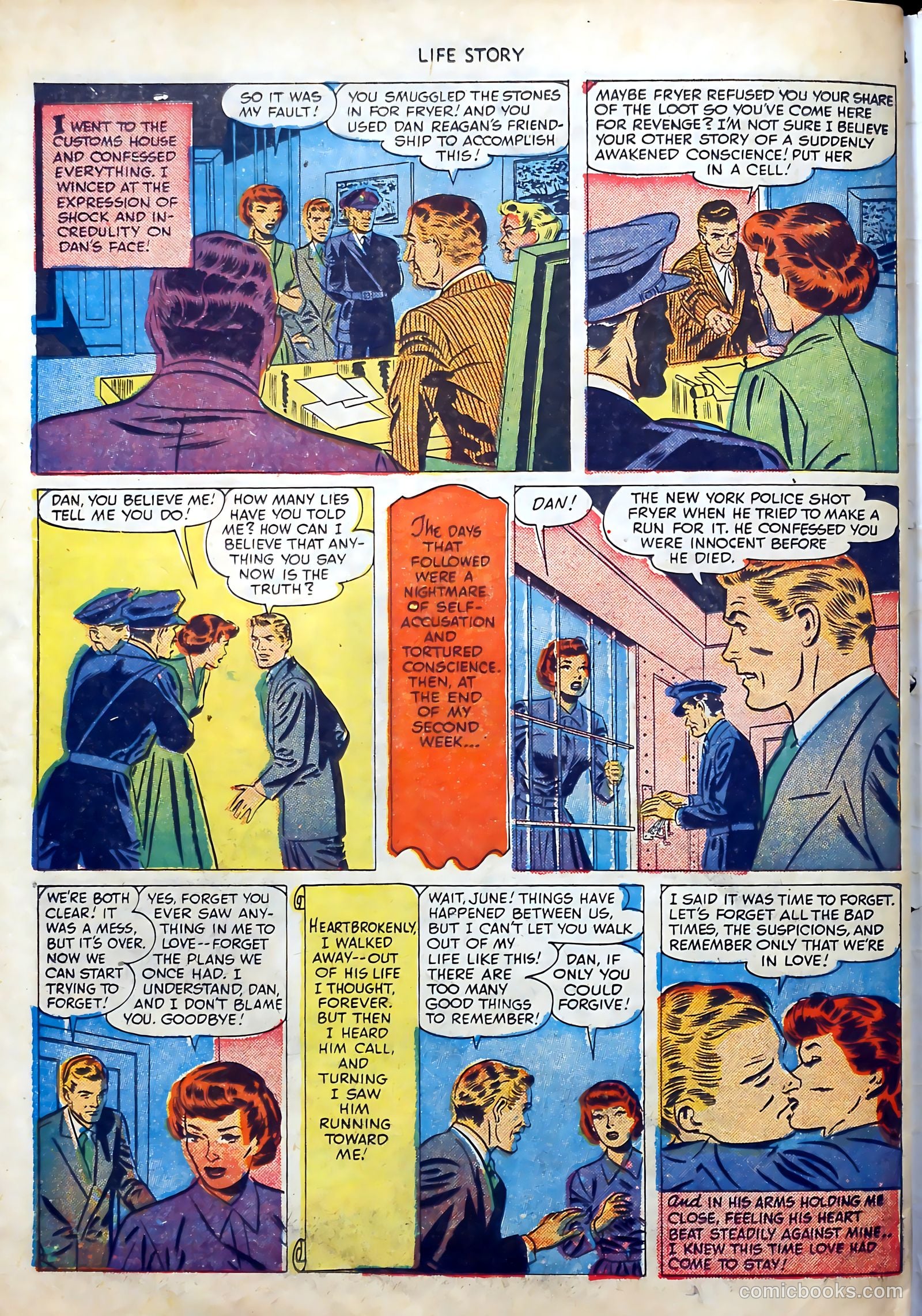 Life Story #29 (1951) — page 34 of 36