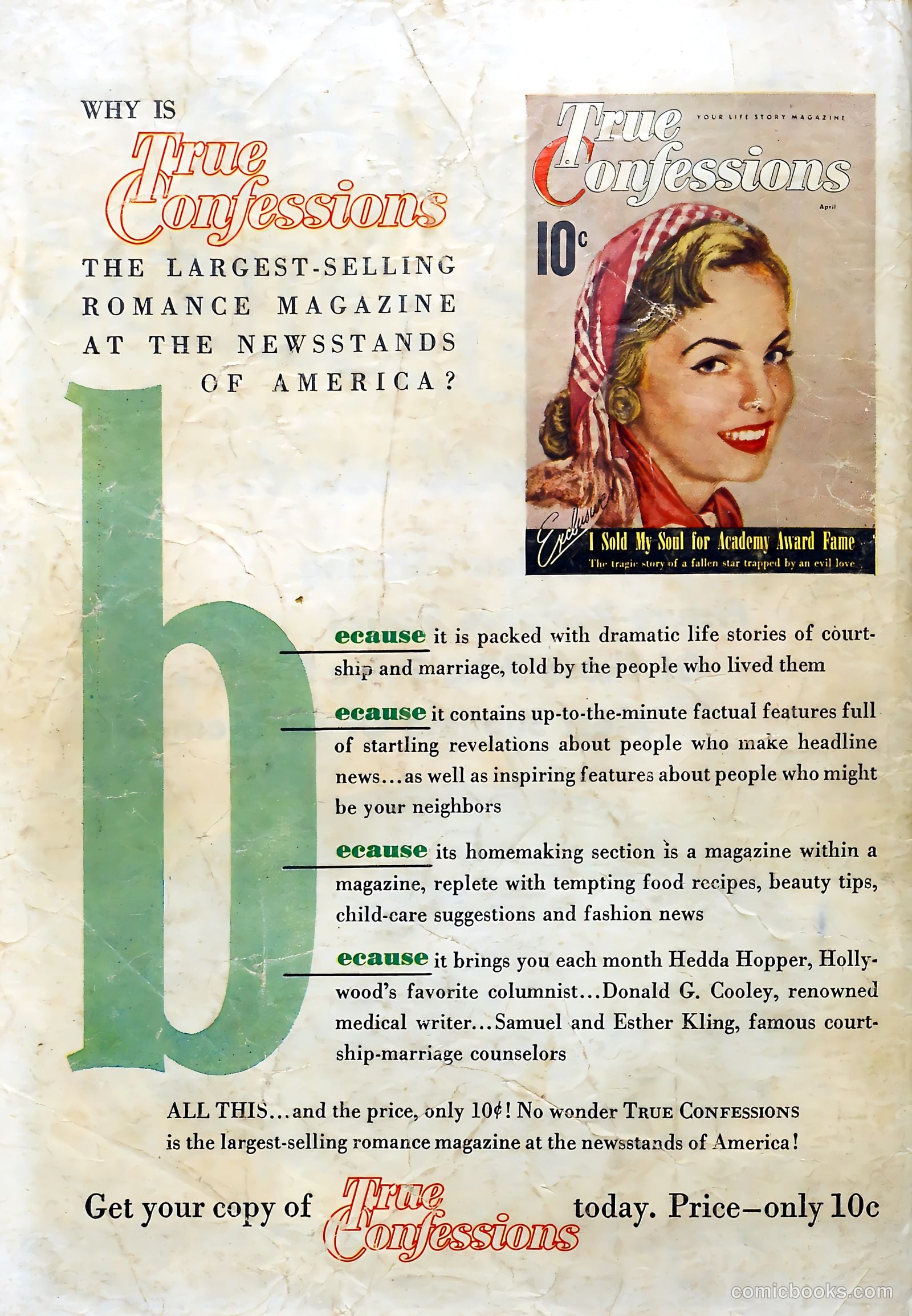 Life Story #29 (1951) — page 36 of 36