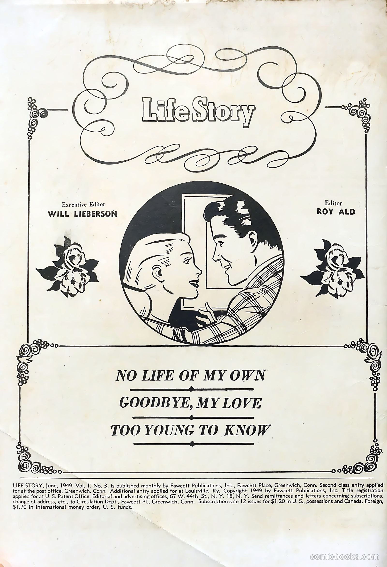 Life Story #3 (1949) — page 2 of 36