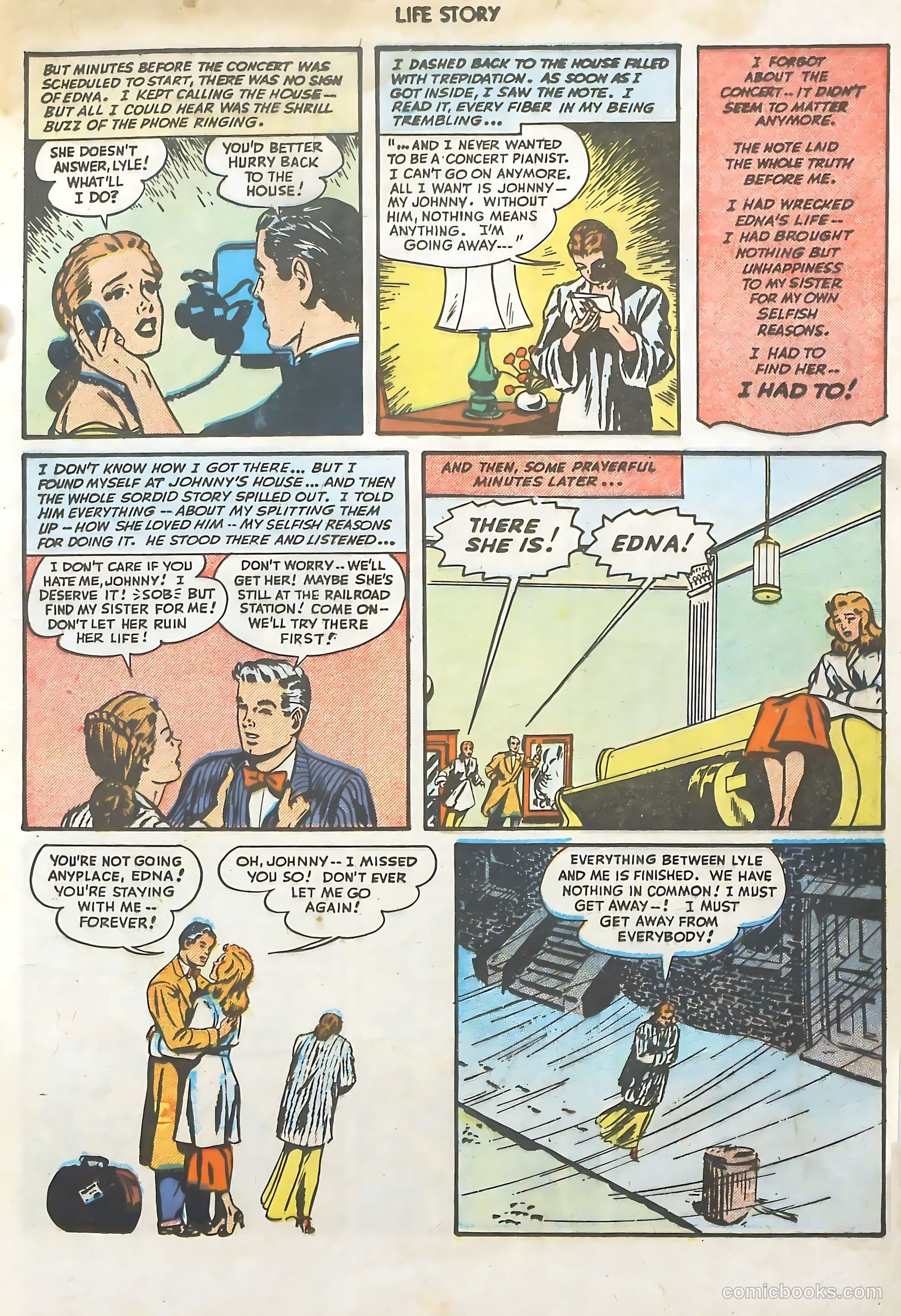 Life Story #3 (1949) — page 13 of 36