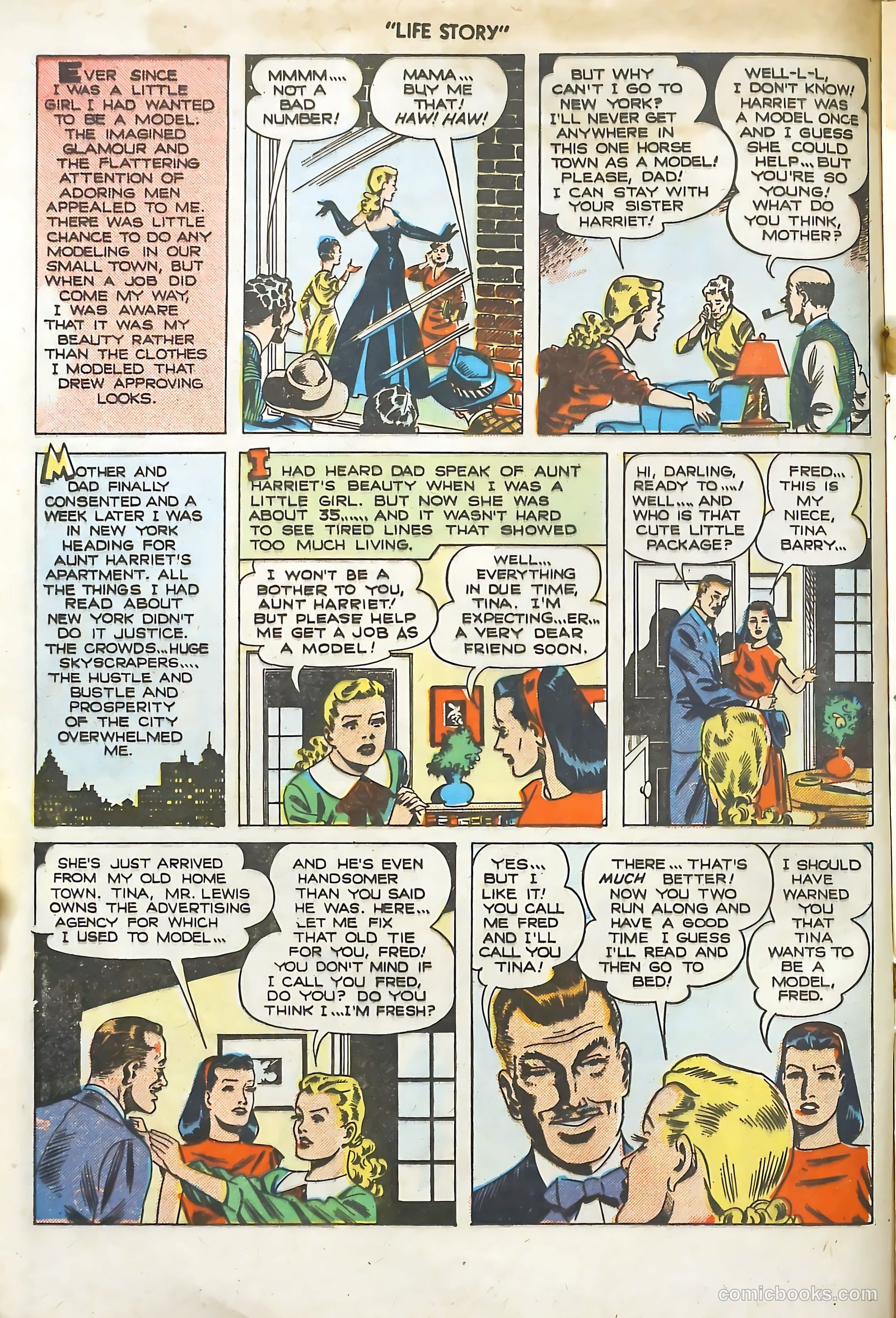 Life Story #3 (1949) — page 16 of 36