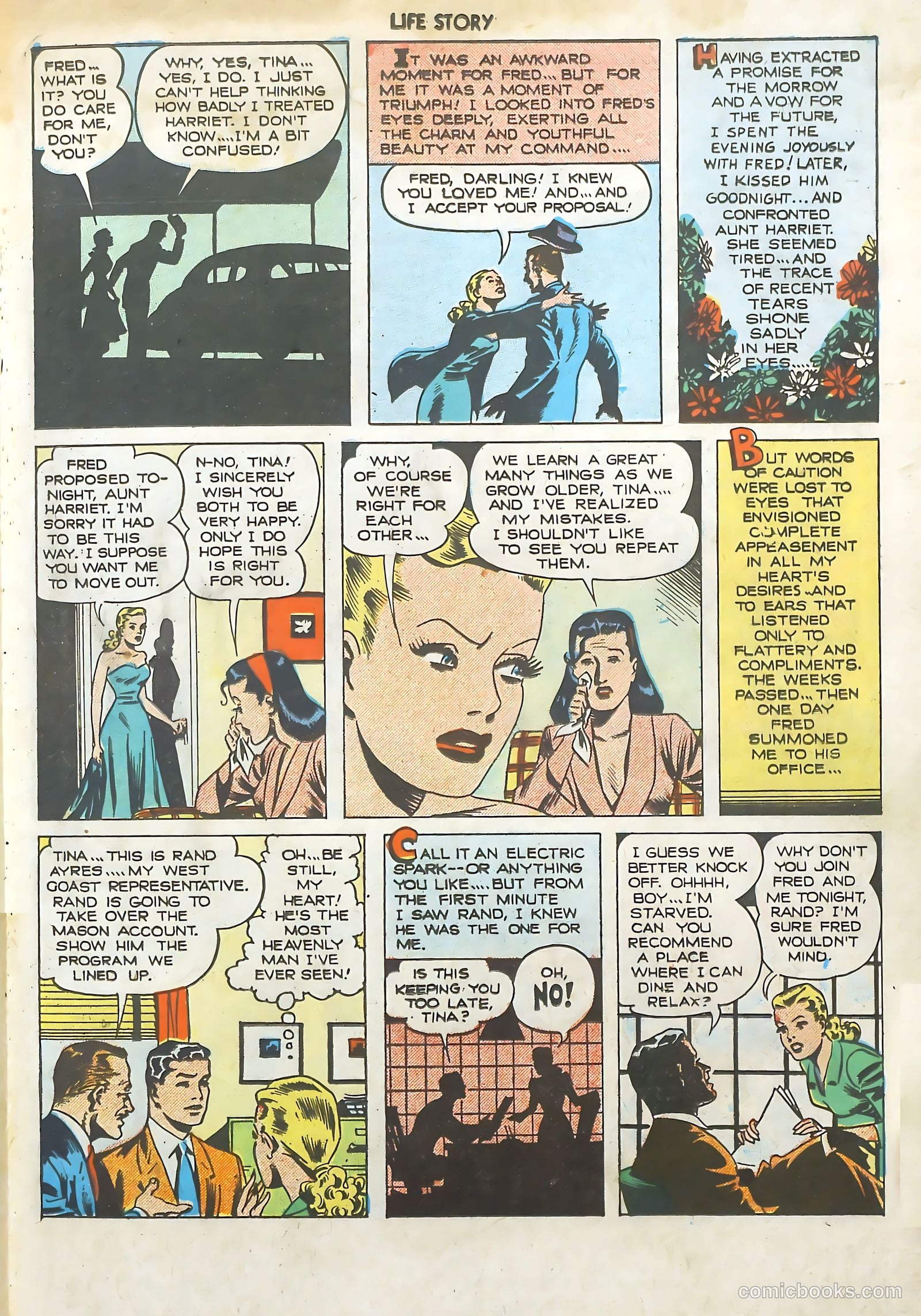 Life Story #3 (1949) — page 19 of 36