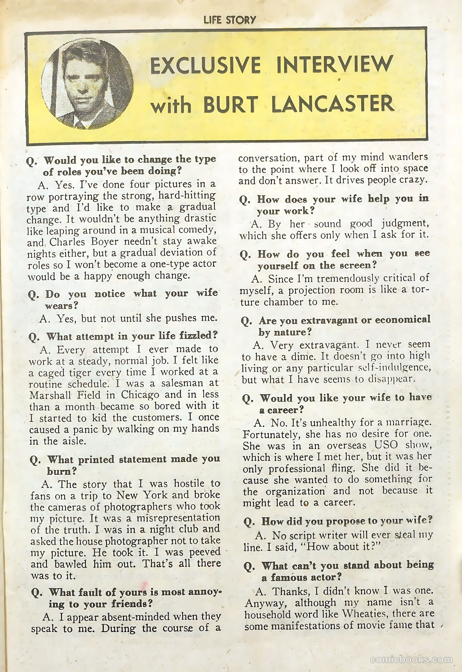 Life Story #3 (1949) — page 23 of 36