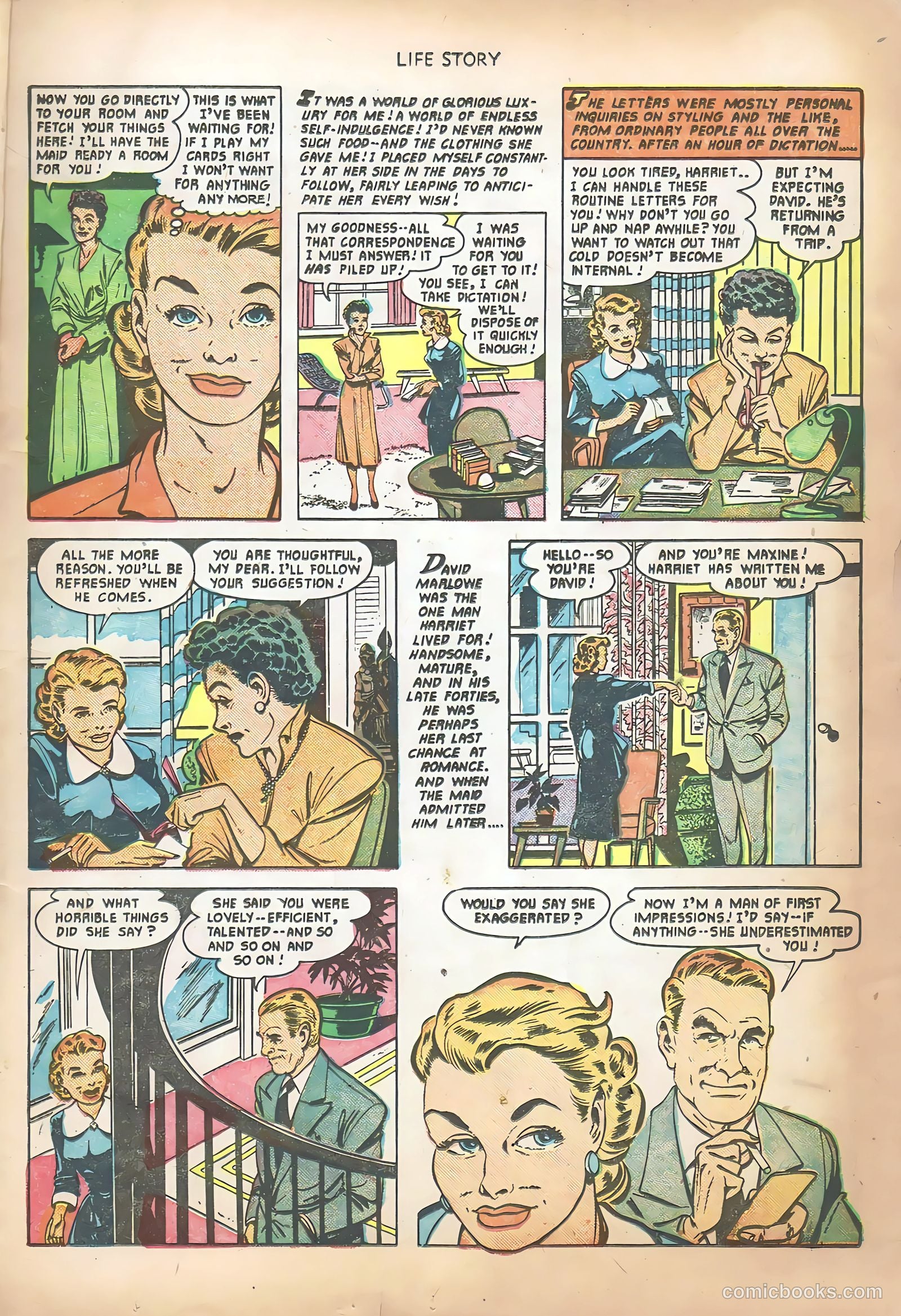 Life Story #30 (1951) — page 5 of 36