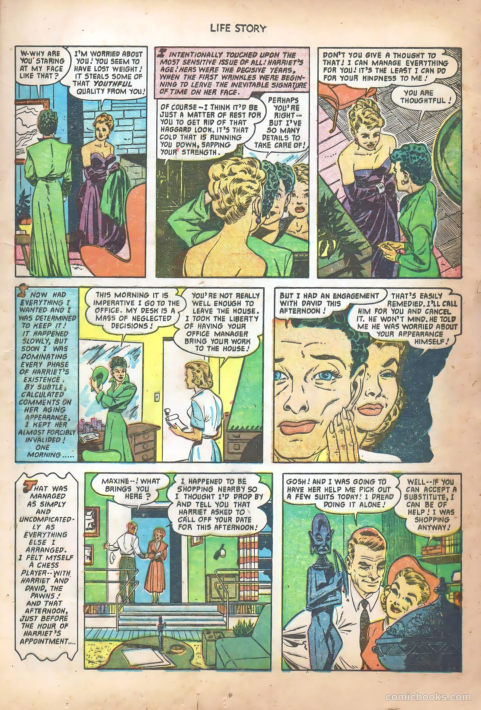 Life Story #30 (1951) — page 7 of 36
