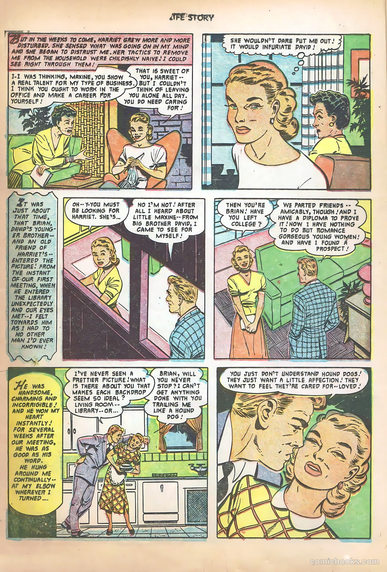 Life Story #30 (1951) — page 10 of 36