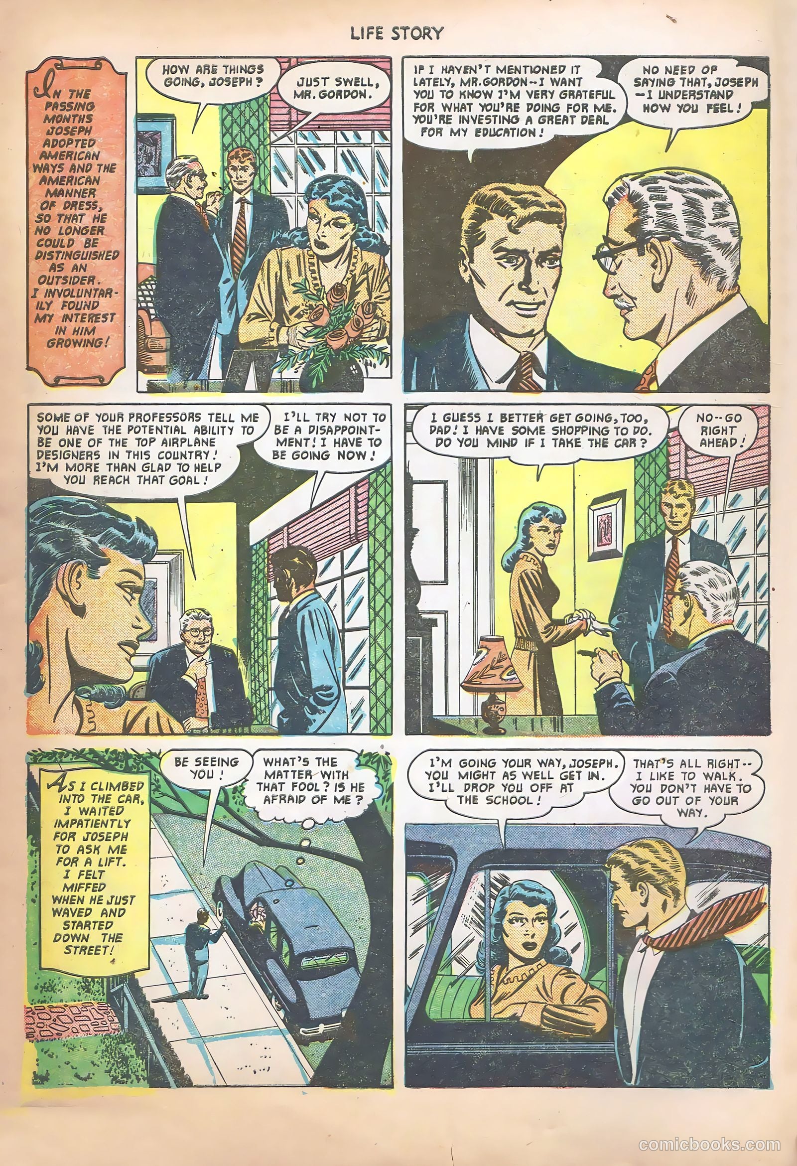 Life Story #30 (1951) — page 16 of 36