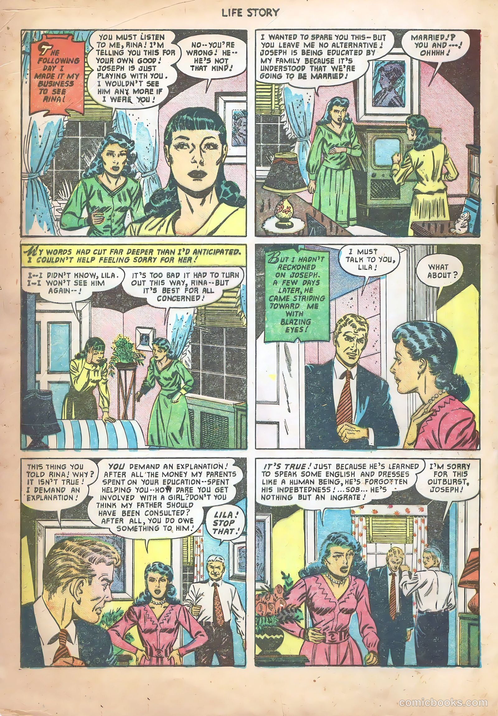 Life Story #30 (1951) — page 20 of 36