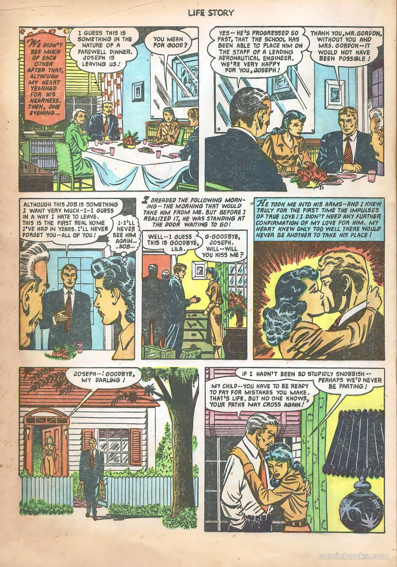 Life Story #30 (1951) — page 22 of 36