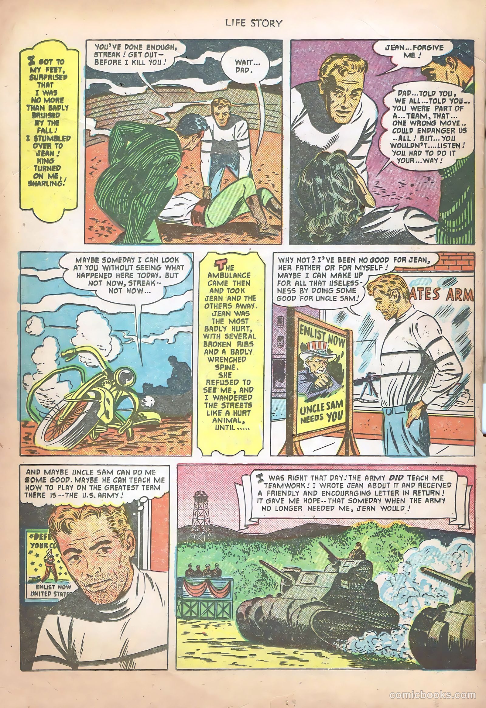 Life Story #30 (1951) — page 34 of 36