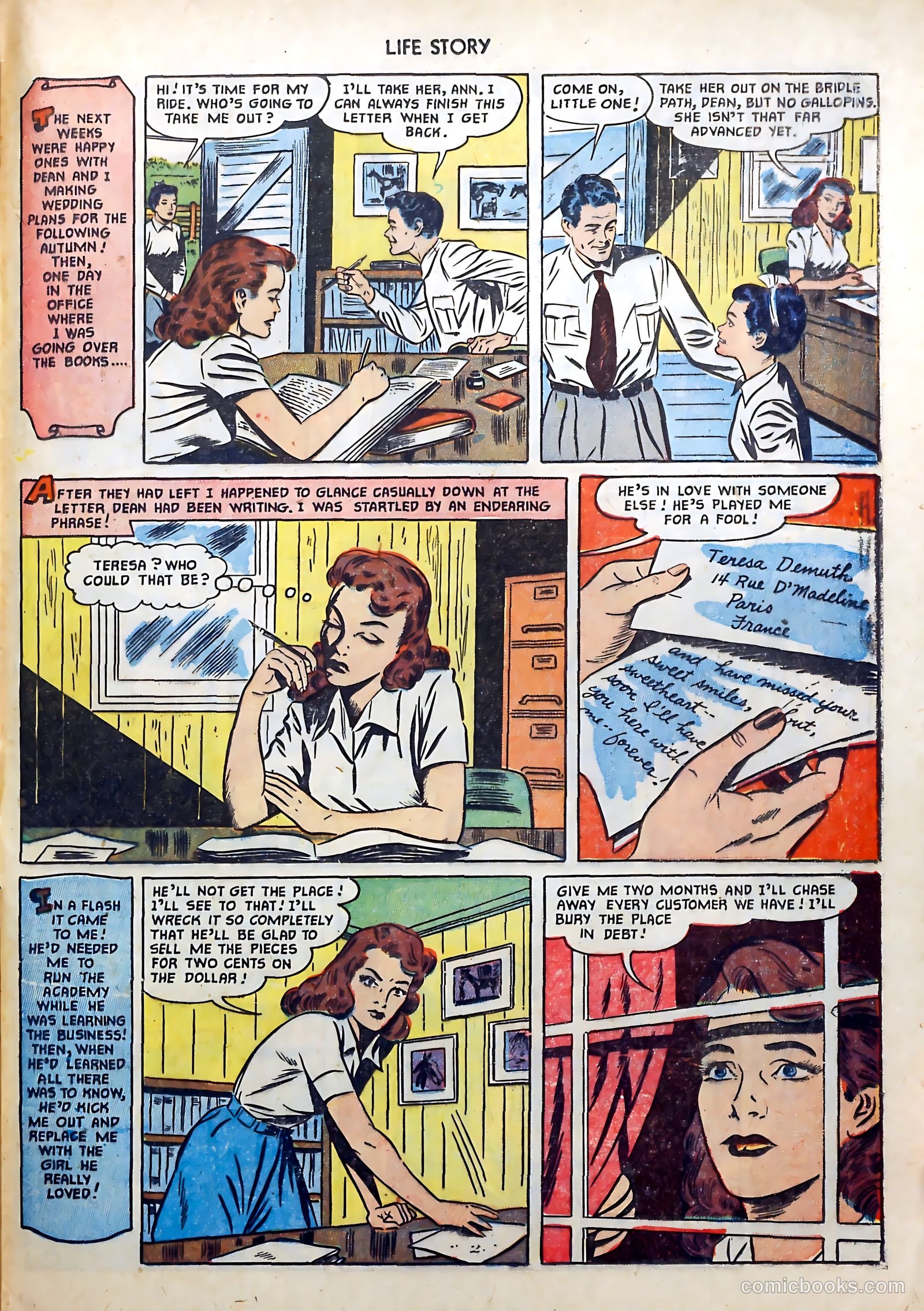 Life Story #31 (1951) — page 31 of 36