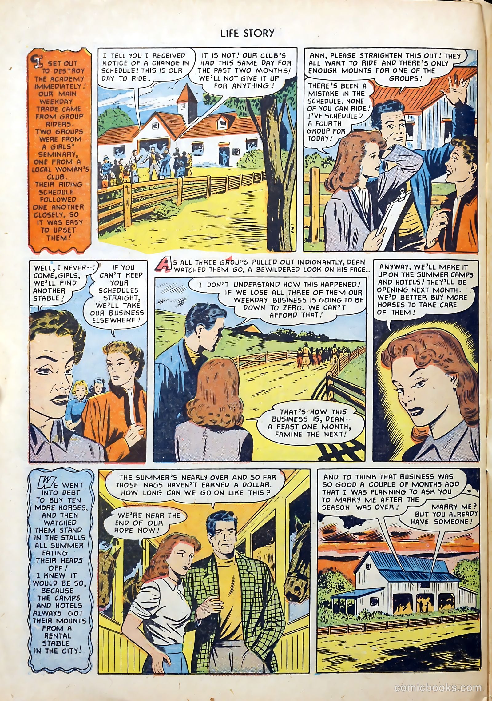 Life Story #31 (1951) — page 32 of 36