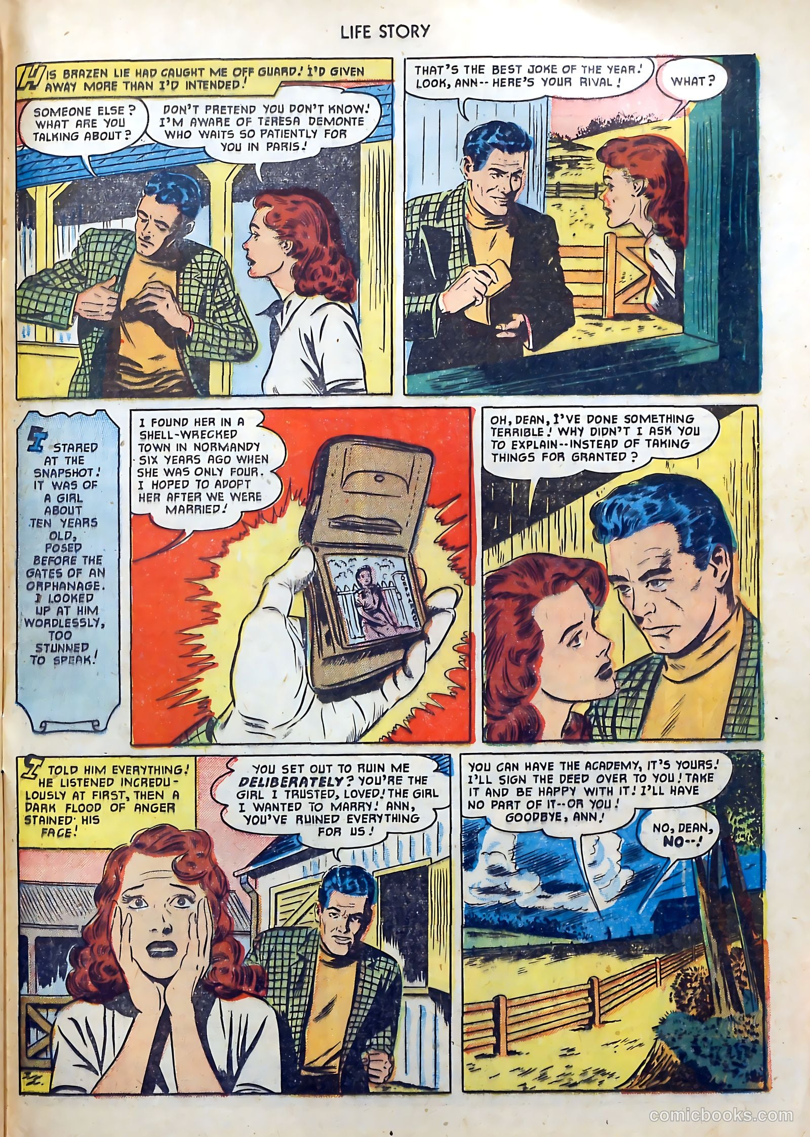 Life Story #31 (1951) — page 33 of 36