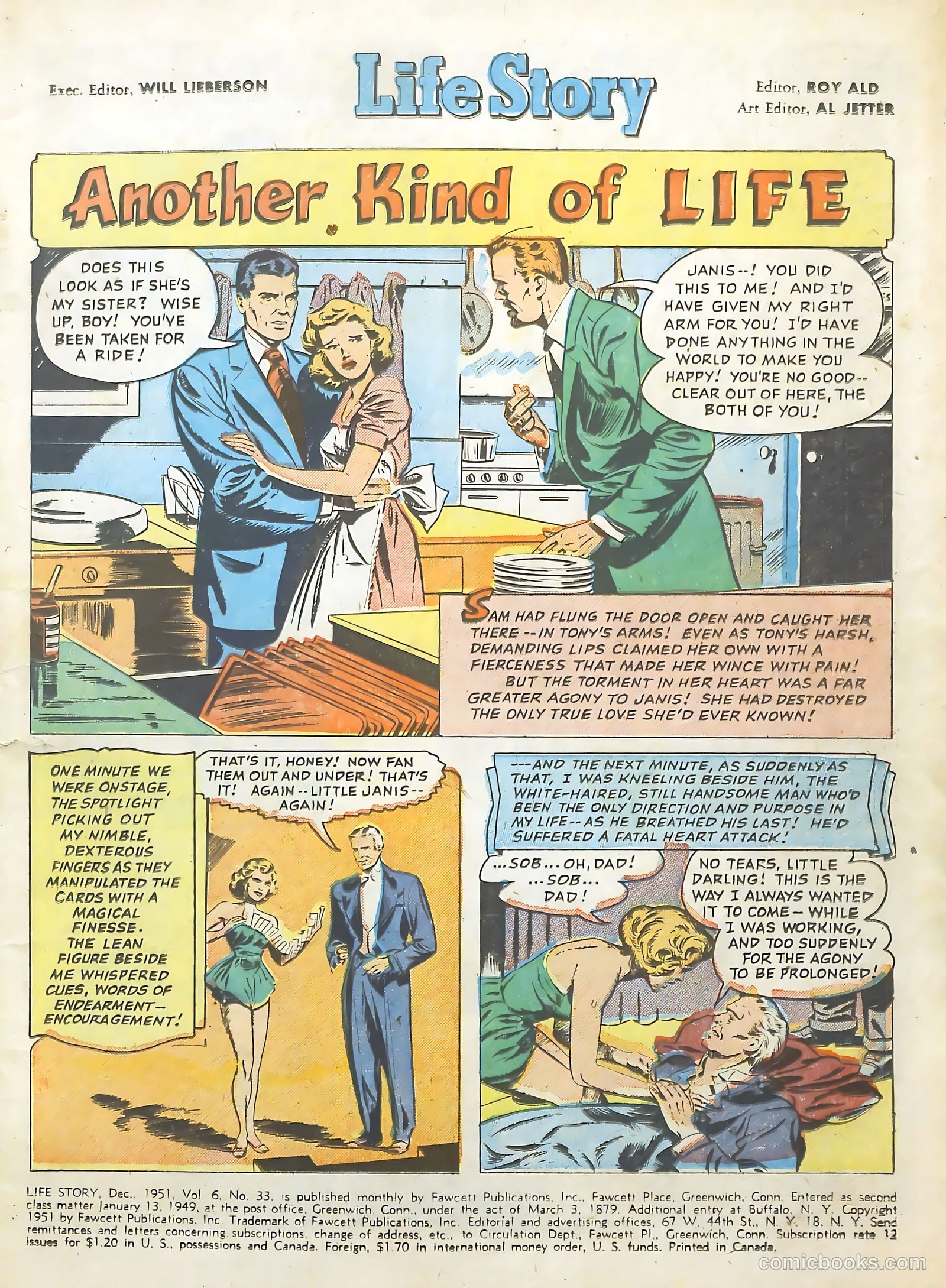 Life Story #33 (1951) — page 3 of 36