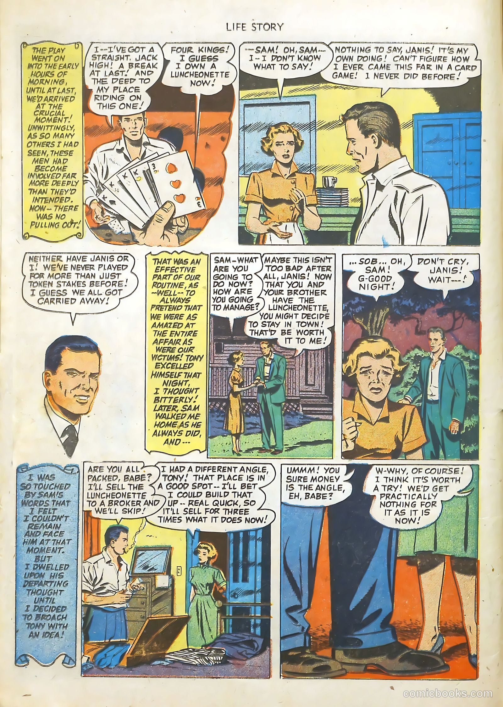 Life Story #33 (1951) — page 10 of 36