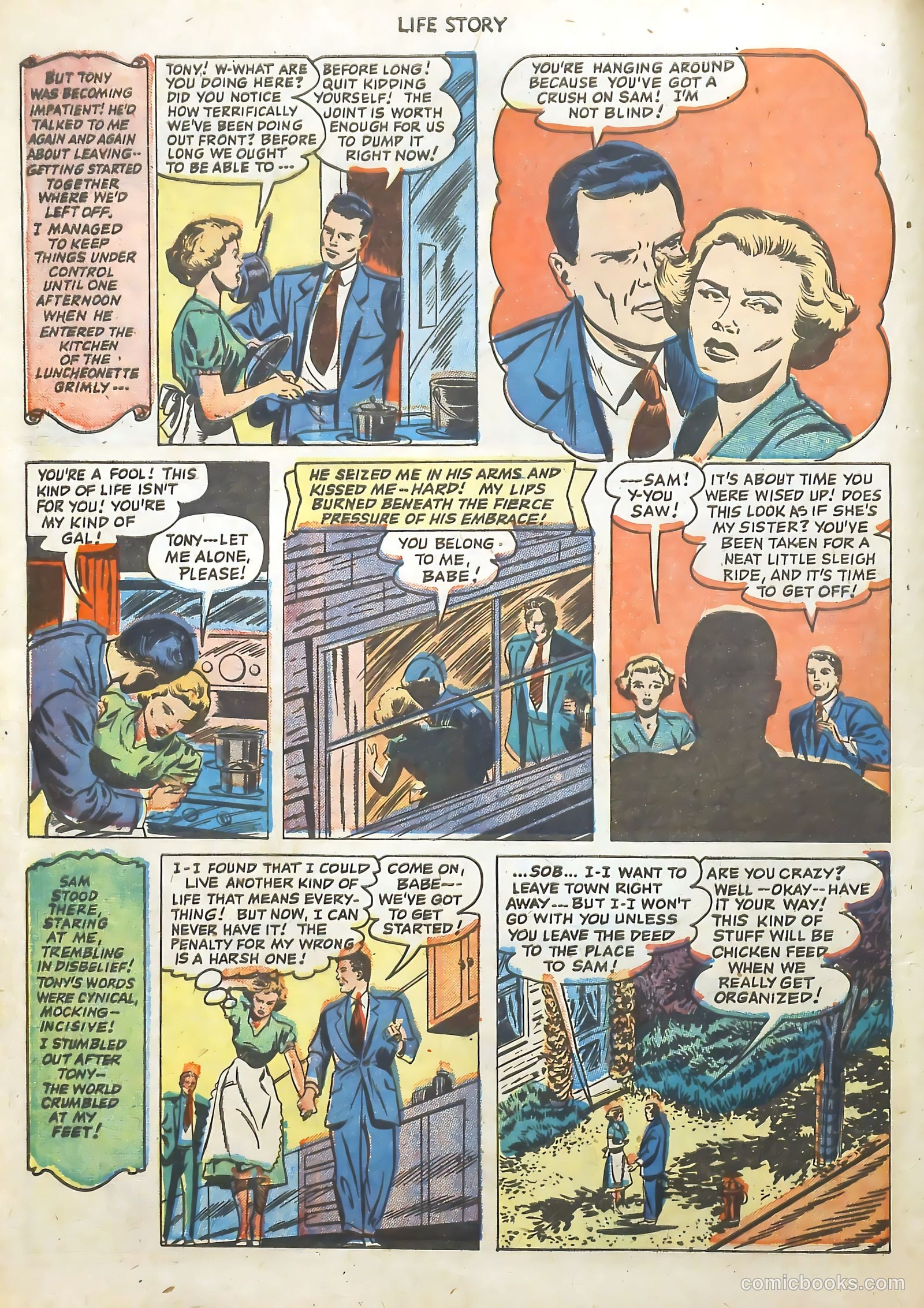 Life Story #33 (1951) — page 12 of 36