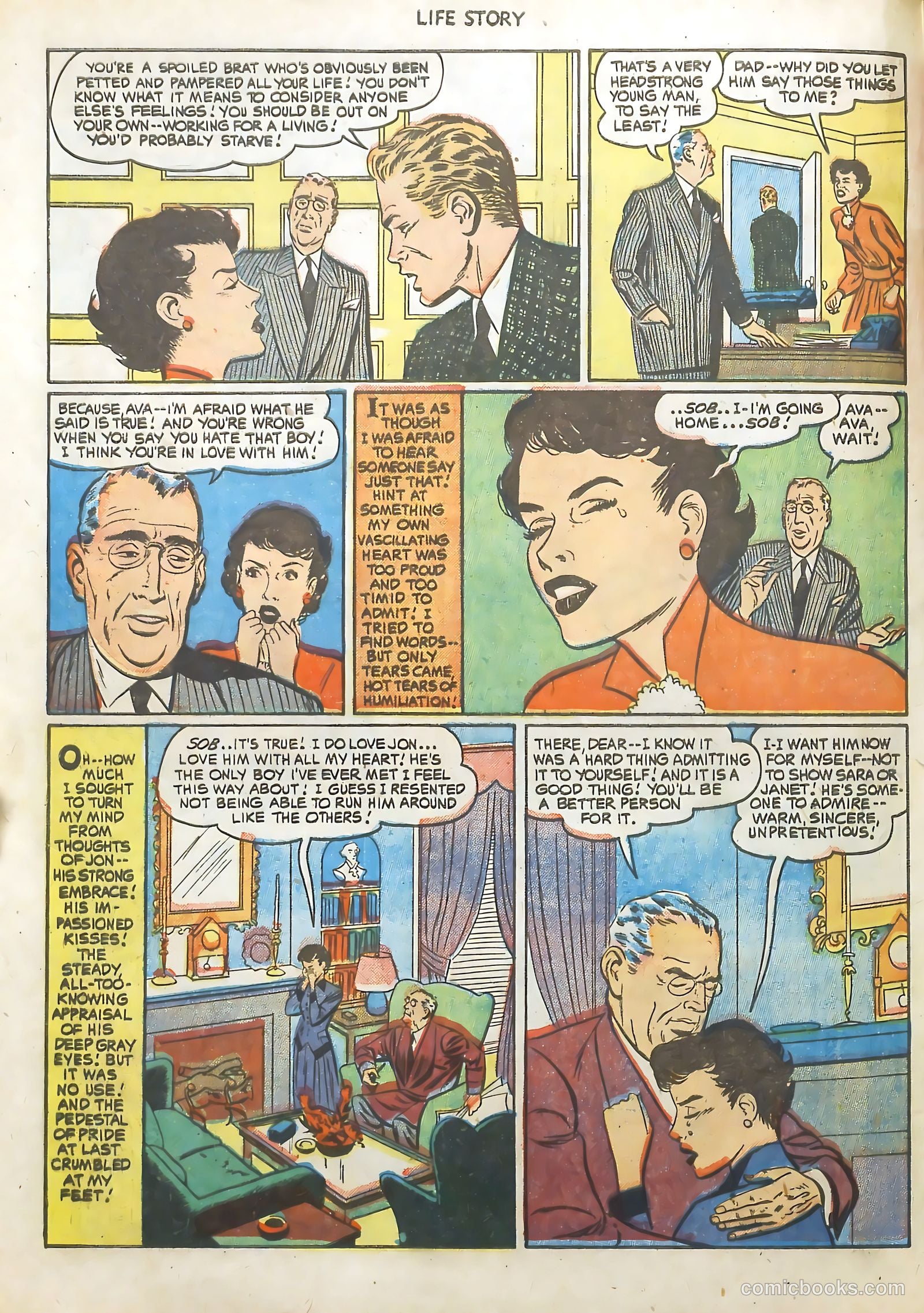Life Story #33 (1951) — page 20 of 36