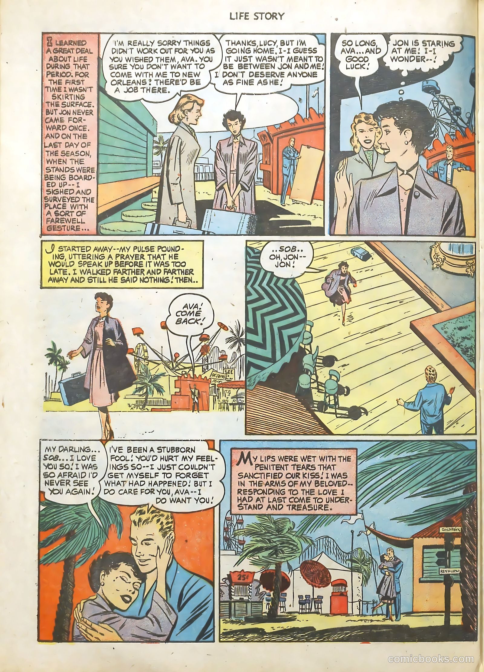 Life Story #33 (1951) — page 22 of 36