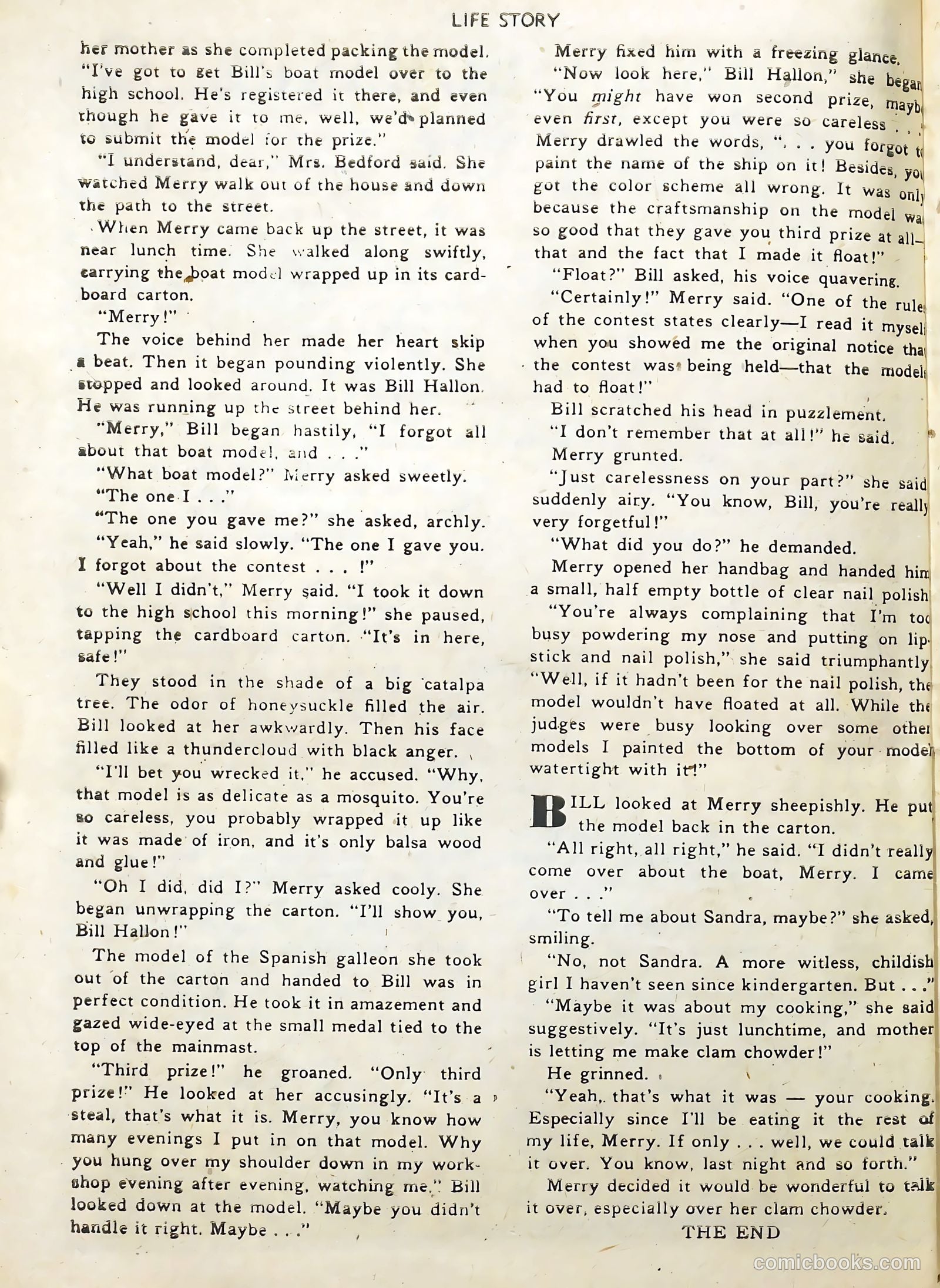 Life Story #33 (1951) — page 24 of 36