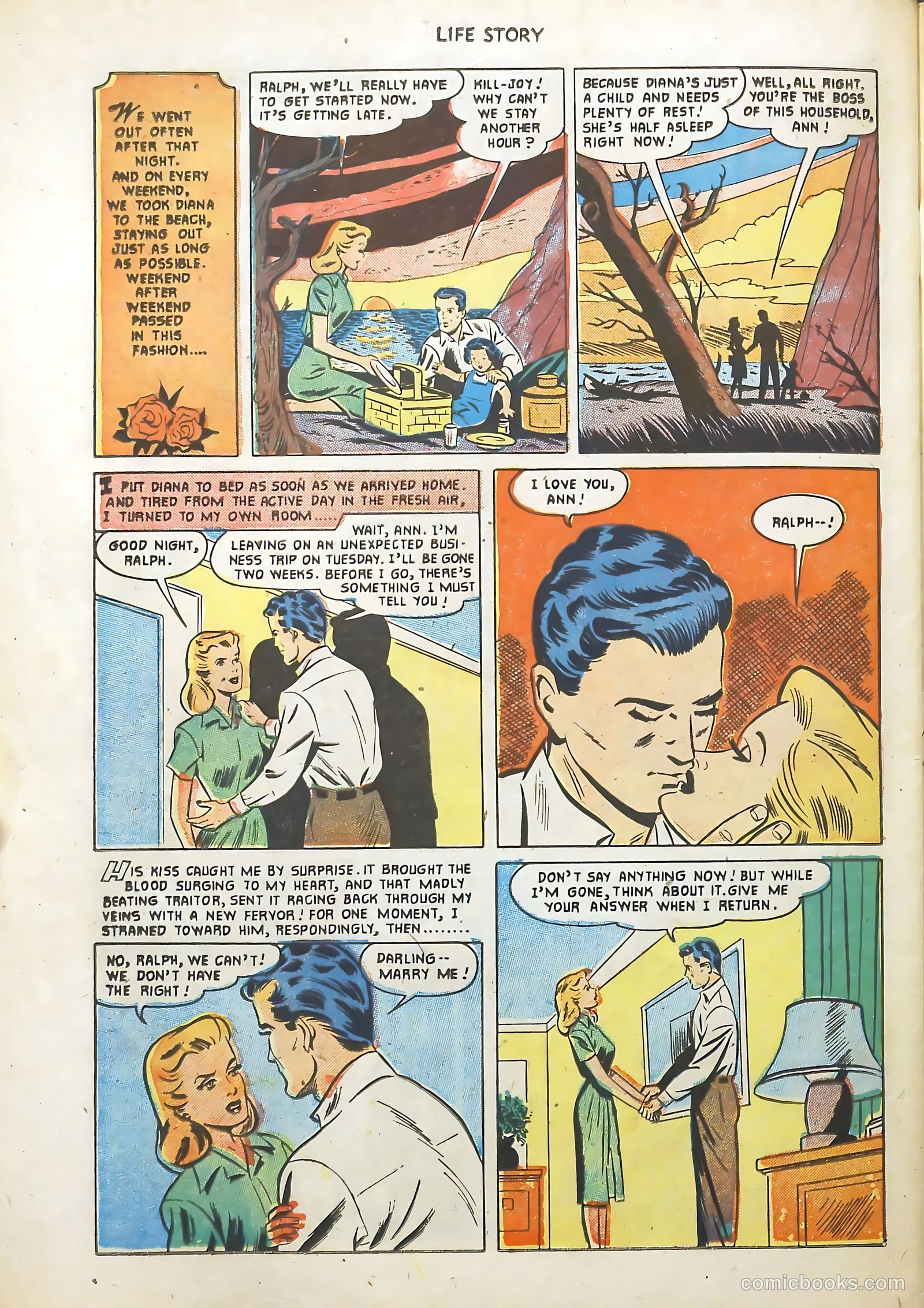 Life Story #33 (1951) — page 32 of 36
