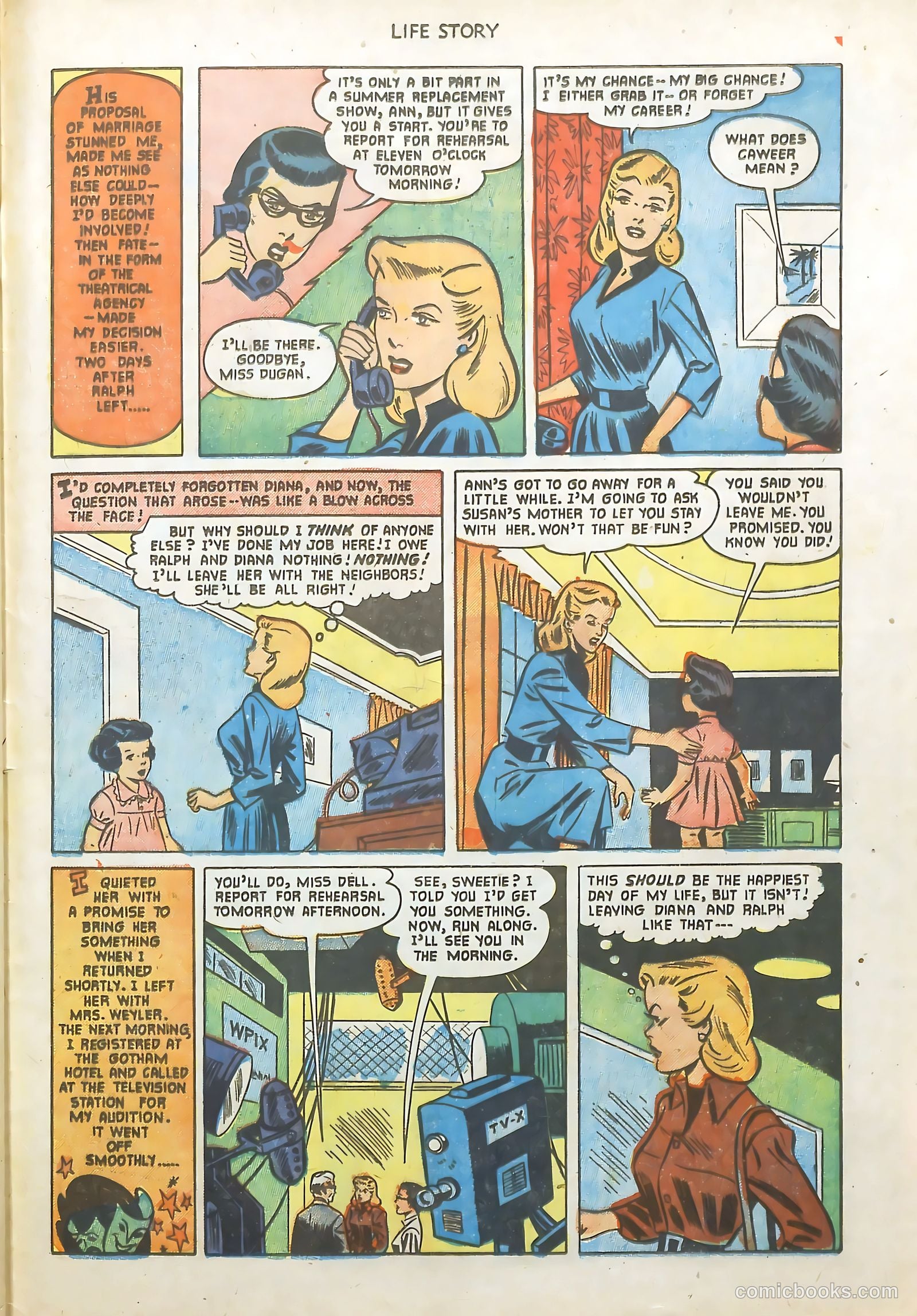 Life Story #33 (1951) — page 33 of 36