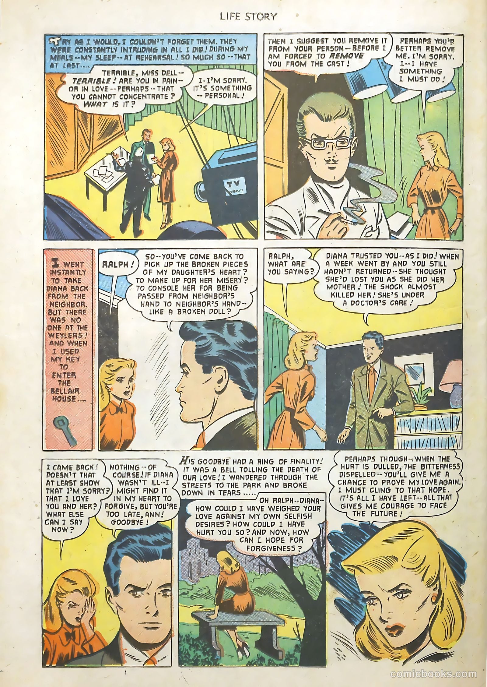 Life Story #33 (1951) — page 34 of 36
