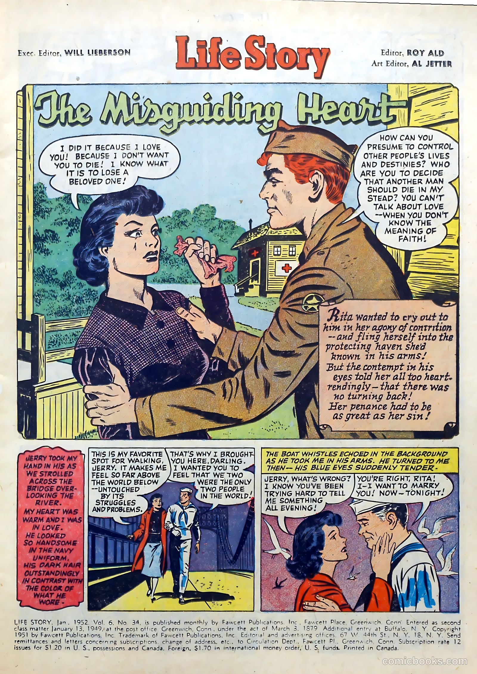 Life Story #34 (1952) — page 3 of 36